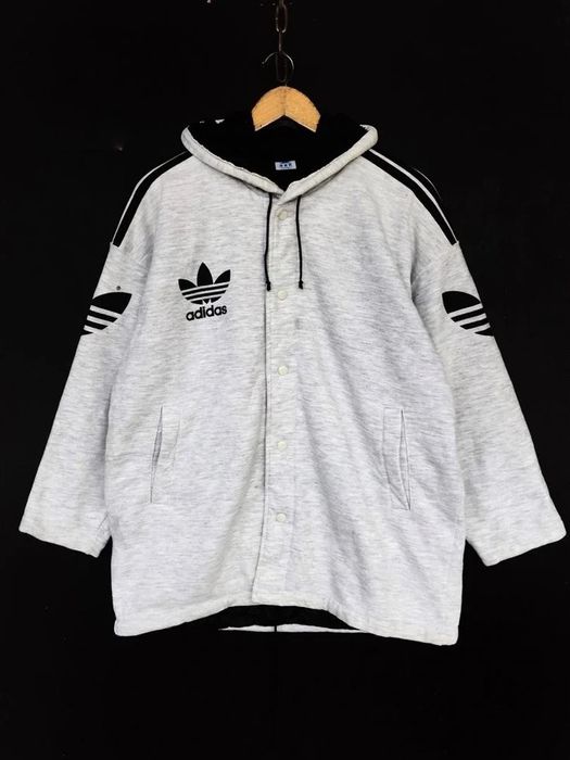 Adidas Vintage Adidas Big Logo Oversized Hoodie | Grailed