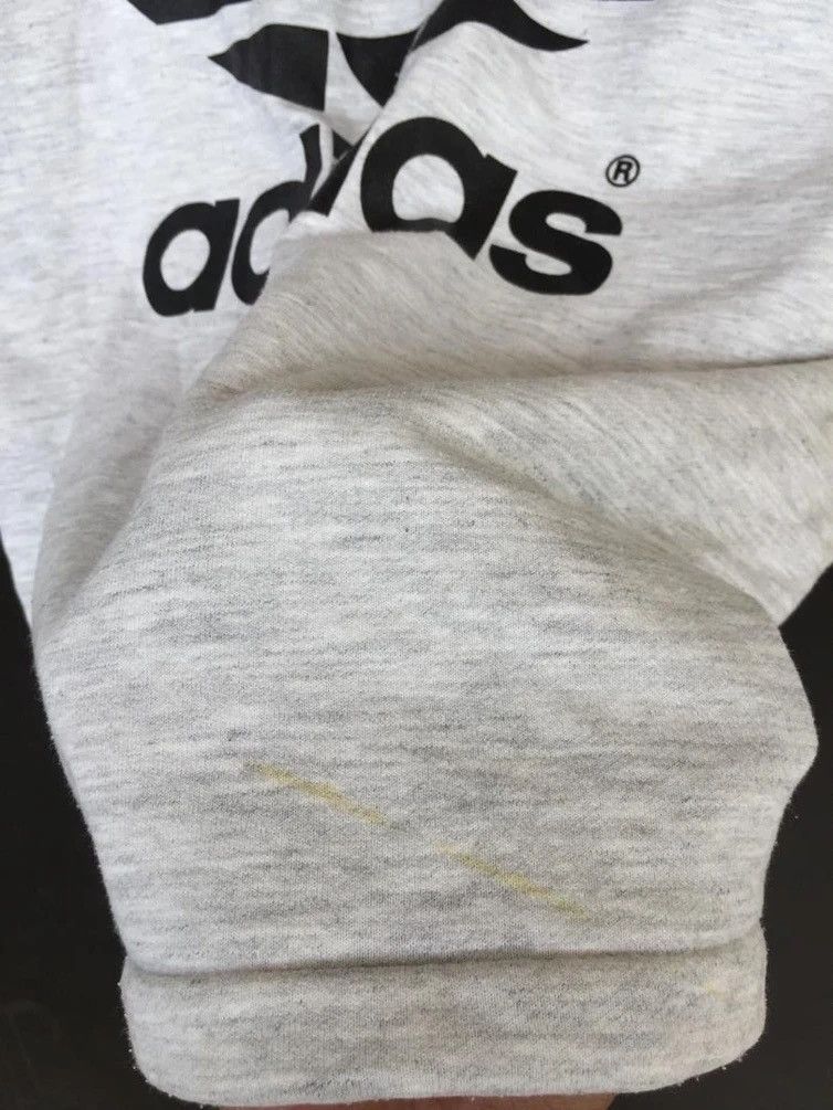 Adidas × Descente × Vintage Vintage Adidas Big Logo Oversized Hoodie Size US XL / EU 56 / 4 - 4 Thumbnail