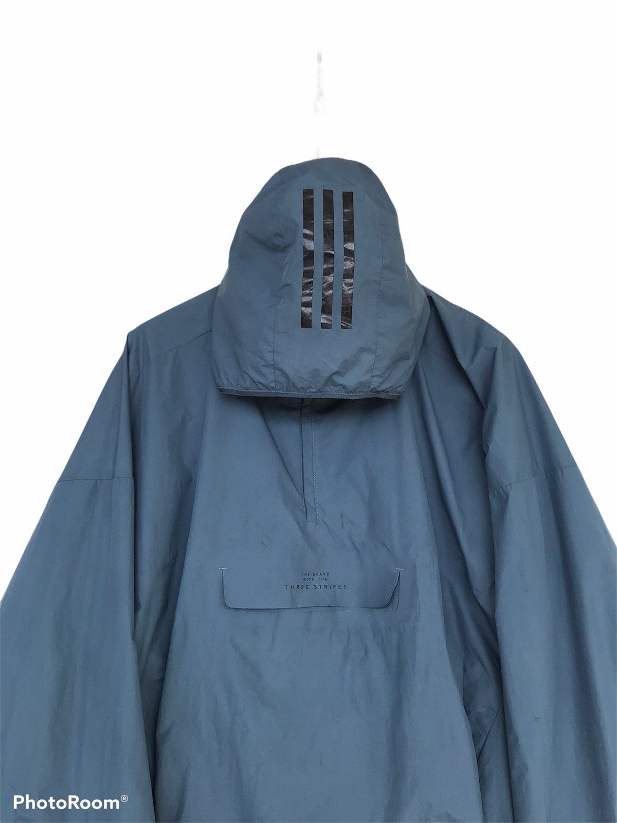 Adidas Vintage Adidas Three Stripes Hoodie Size US L / EU 52-54 / 3 - 3 Thumbnail