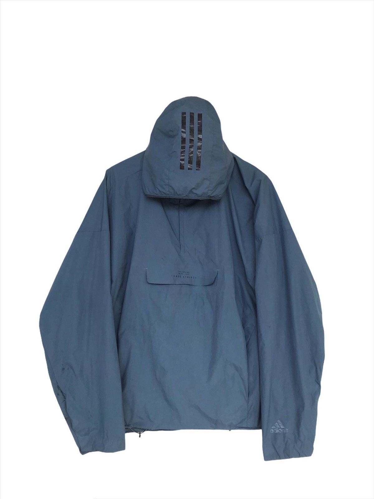 Adidas Vintage Adidas Three Stripes Hoodie Size US L / EU 52-54 / 3 - 1 Thumbnail