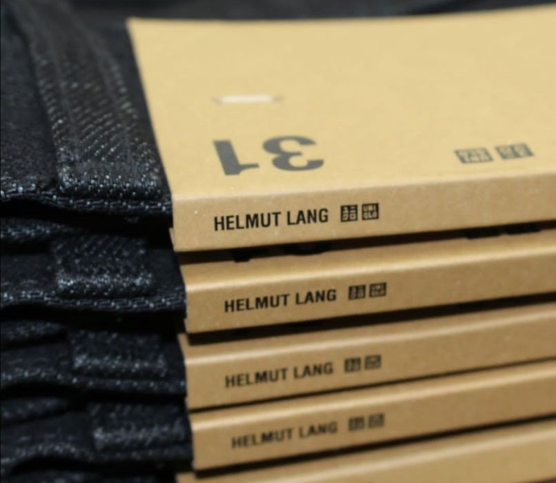 UNIQLO and HELMUT LANG Collaboration jeans (Classic Cut Jeans) is