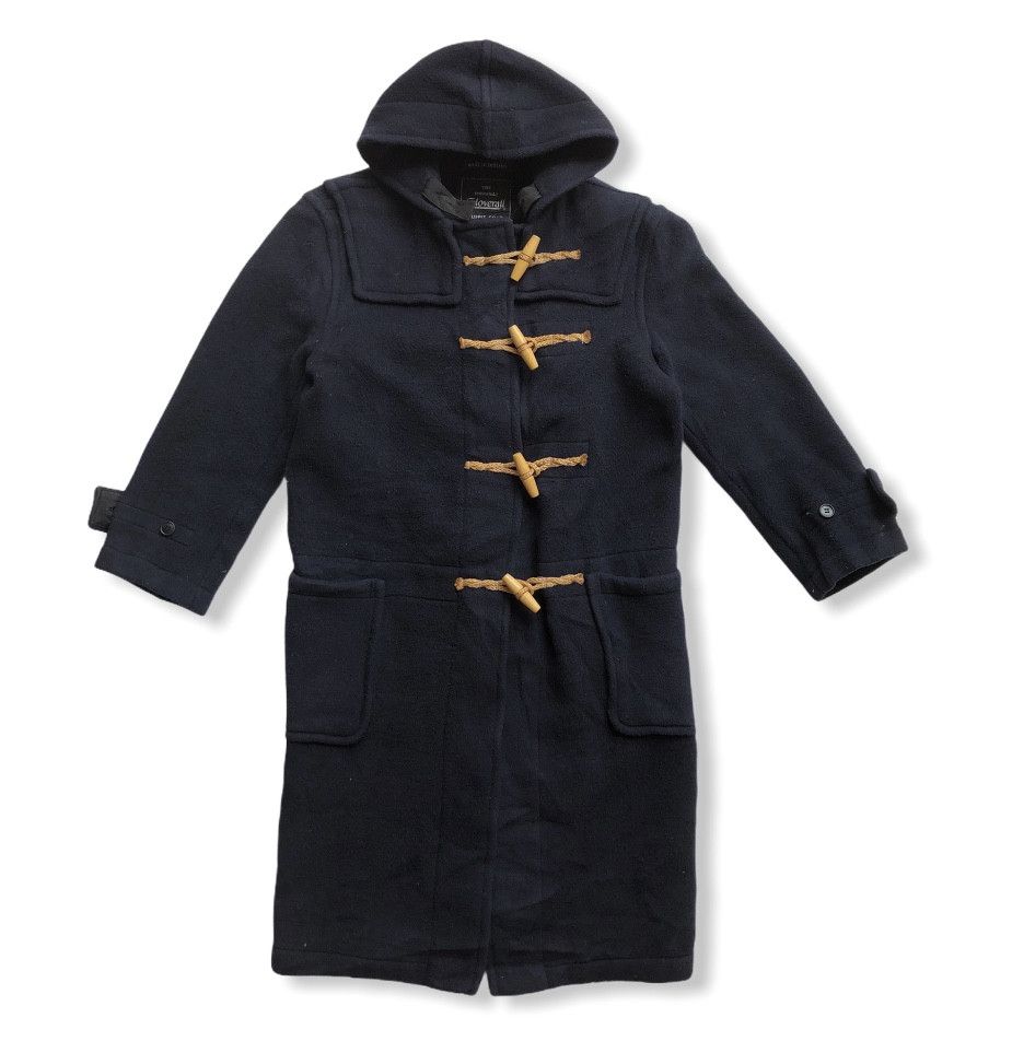VINTAGE GLOVERALL MADE IN ENGLAND WOOL DUFFLE COAT