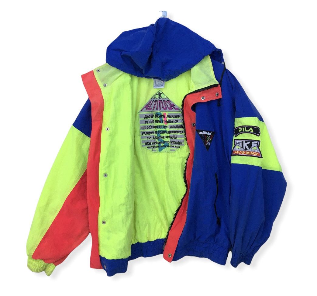 Fila RARE🔥VINTAGE 90’S FILA SKI SNOW BEACH LIGHTWEIGHT JACKET Size US XL / EU 56 / 4 - 1 Thumbnail