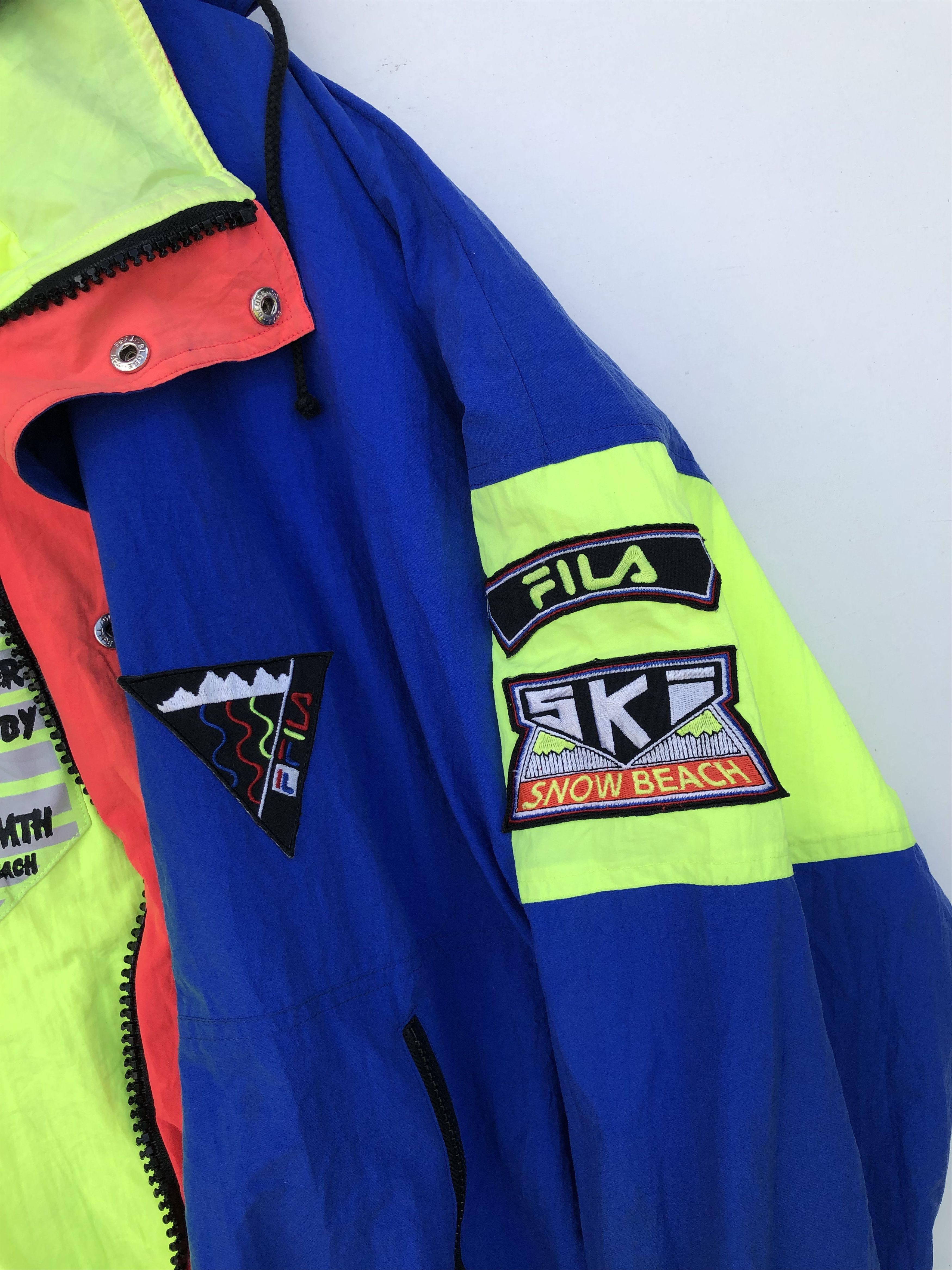 Fila RARE🔥VINTAGE 90’S FILA SKI SNOW BEACH LIGHTWEIGHT JACKET Size US XL / EU 56 / 4 - 4 Thumbnail