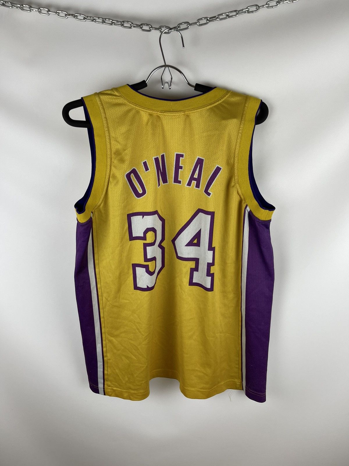 Champion Champion L.A. Lakers #34 shaquille o'neal vintage nba jersey Size US L / EU 52-54 / 3 - 2 Thumbnail
