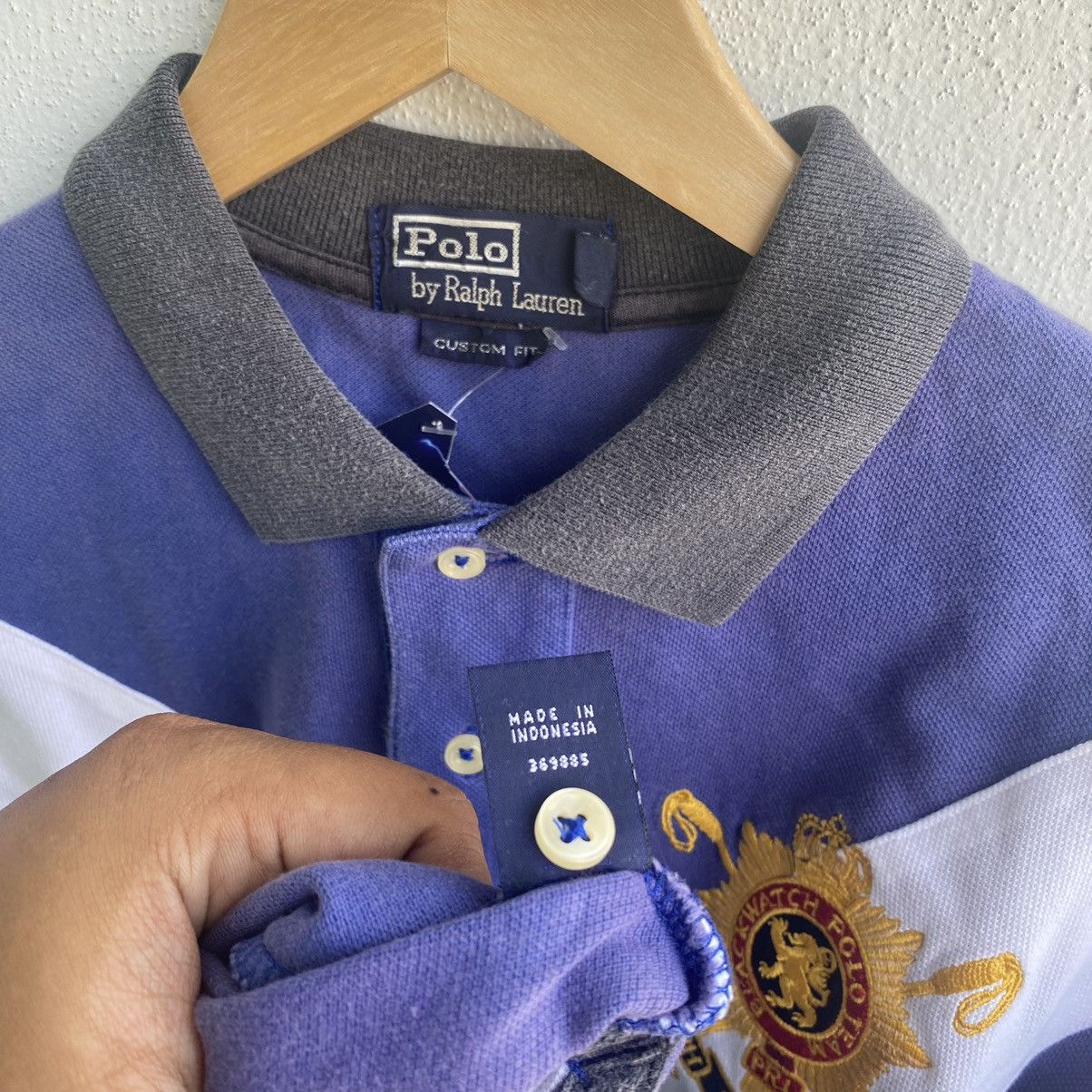 Polo Ralph Lauren × Ralph Lauren × Rugby Ralph Lauren Polo Ralph Lauren Black Watch No 2 X Design Collar Tee Size US L / EU 52-54 / 3 - 10 Thumbnail