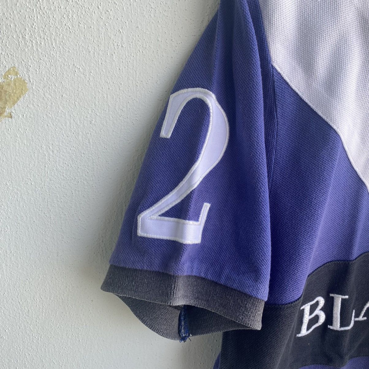 Polo Ralph Lauren × Ralph Lauren × Rugby Ralph Lauren Polo Ralph Lauren Black Watch No 2 X Design Collar Tee Size US L / EU 52-54 / 3 - 3 Thumbnail