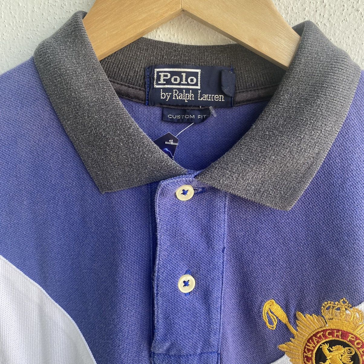 Polo Ralph Lauren × Ralph Lauren × Rugby Ralph Lauren Polo Ralph Lauren Black Watch No 2 X Design Collar Tee Size US L / EU 52-54 / 3 - 7 Thumbnail