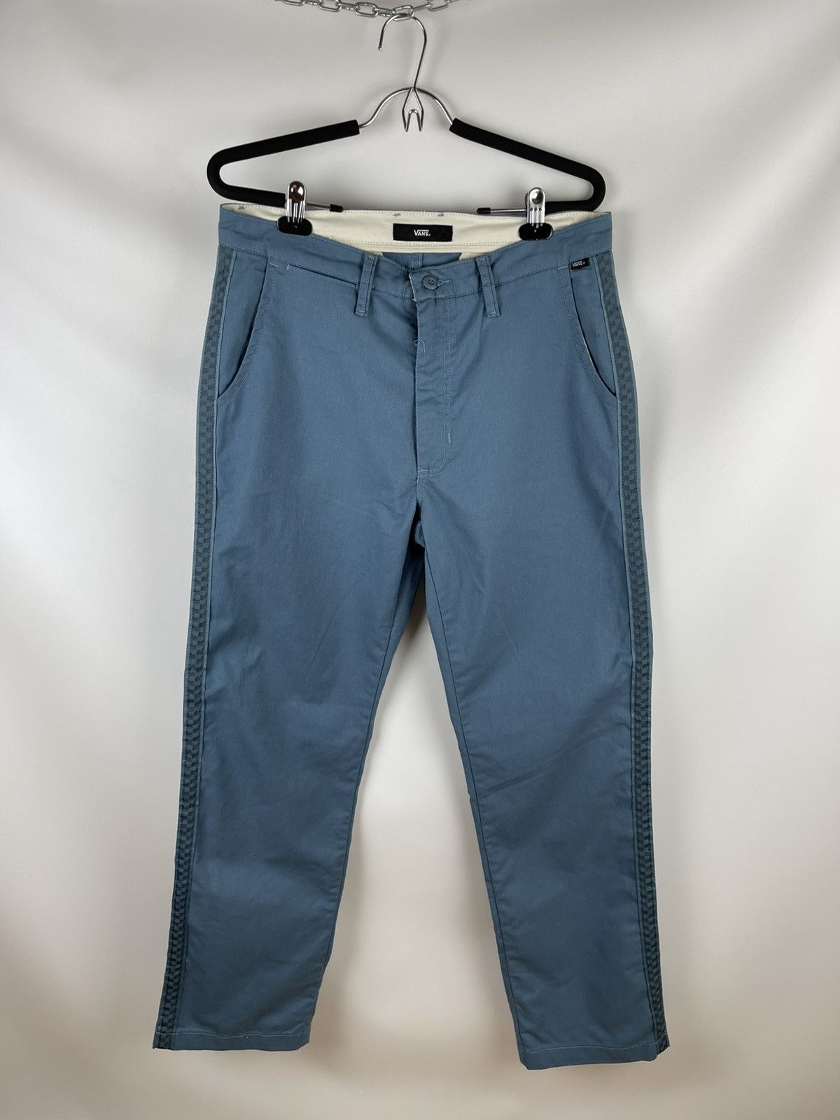 Vans Vans casual pants chino with stripe skateboarding Size US 33 - 1 Thumbnail