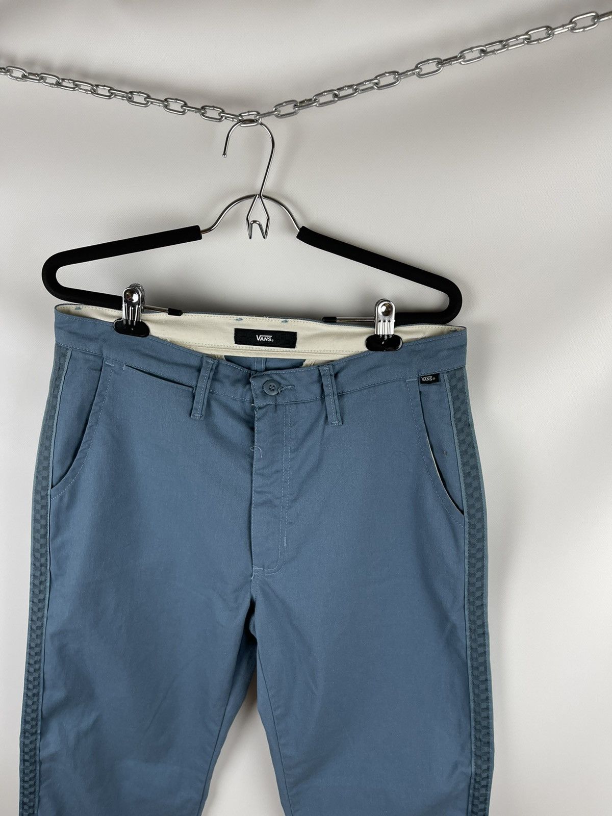 Vans Vans casual pants chino with stripe skateboarding Size US 33 - 6 Thumbnail