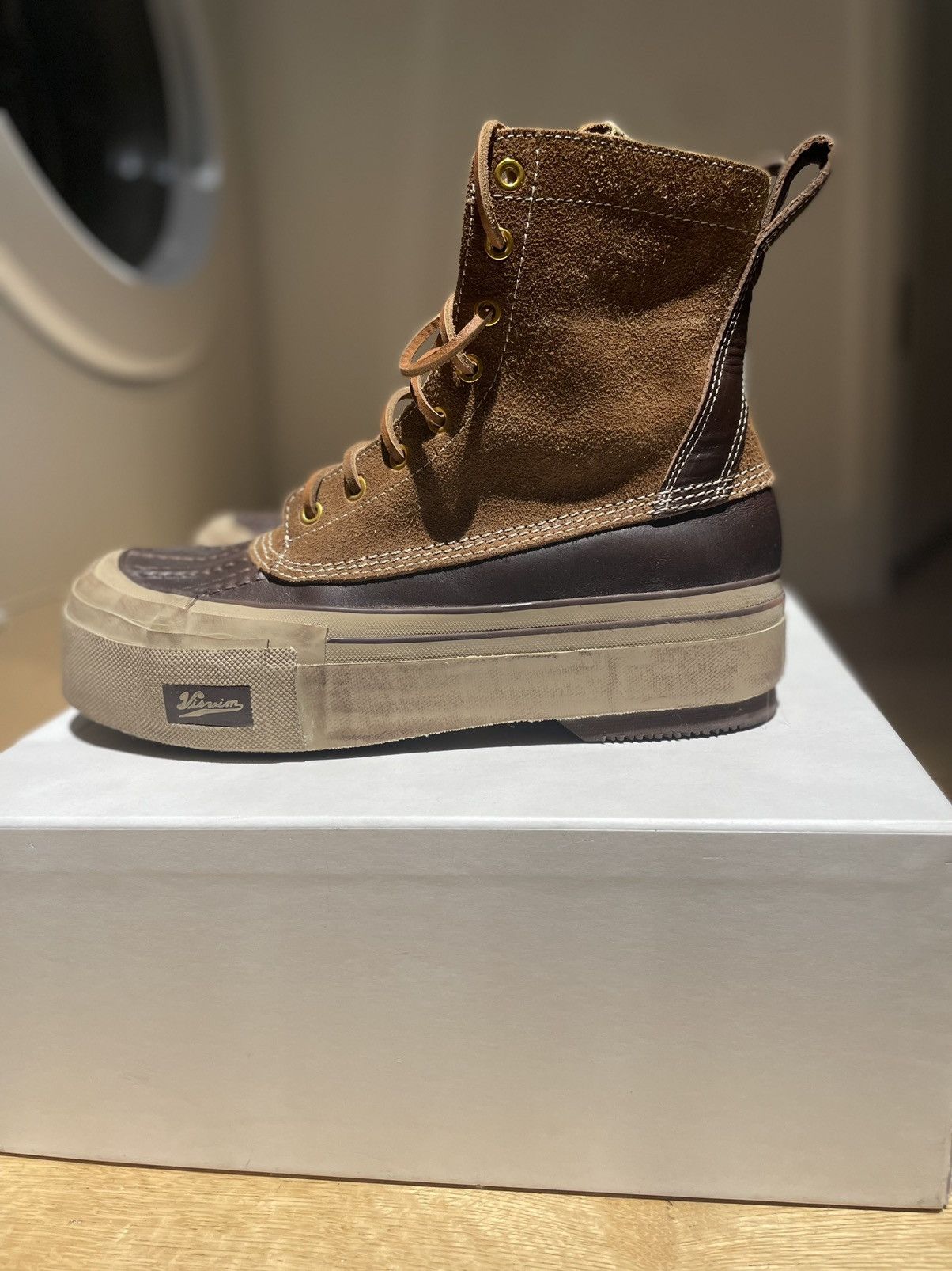 Visvim Visvim Decoy Duck G Patten-Folk Boot | Grailed