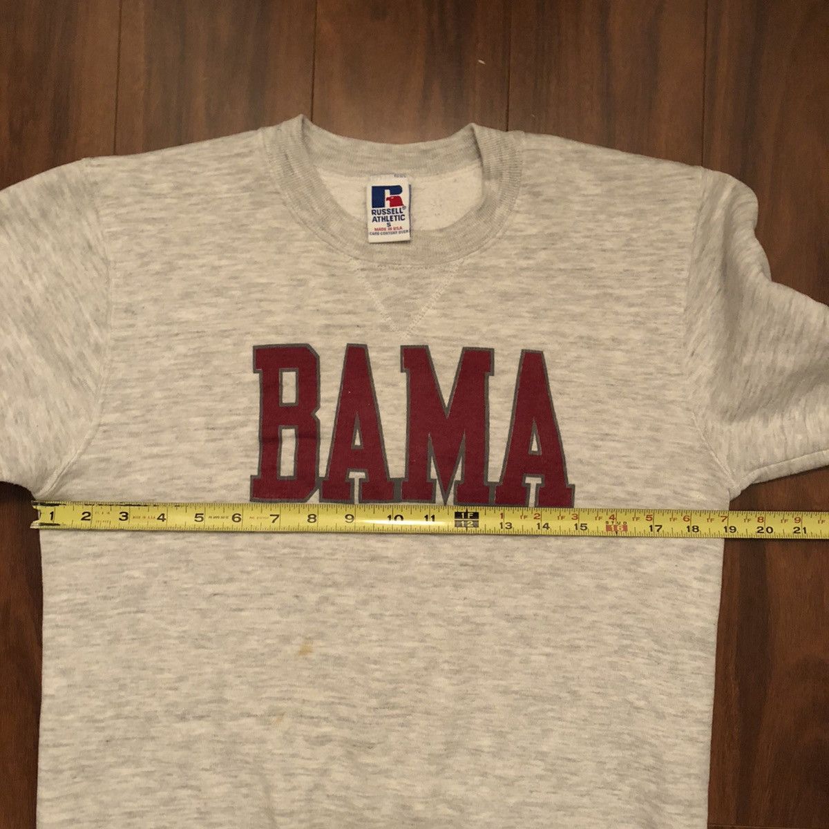 Russell Athletic × Vintage Vintage 90s Russell athletic Alabama university Crewneck S Size S / US 4 / IT 40 - 3 Thumbnail