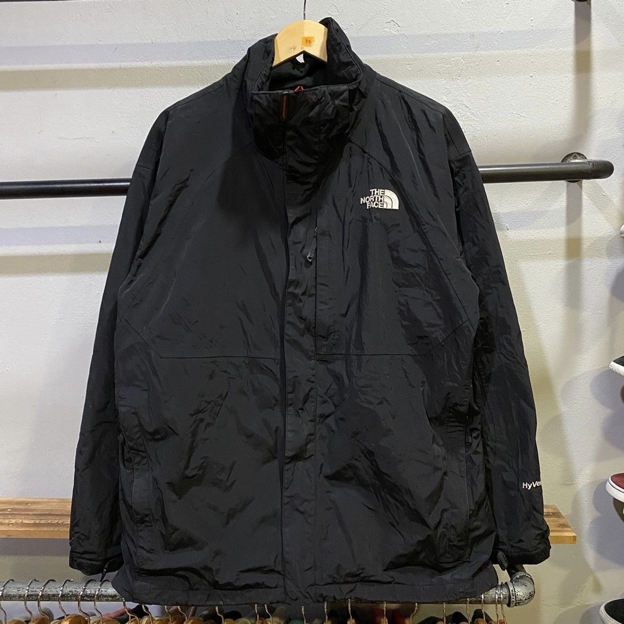 The North Face × Vintage RARE‼️The North Face HyVent Zipper Long Jackets Size US XL / EU 56 / 4 - 1 Thumbnail