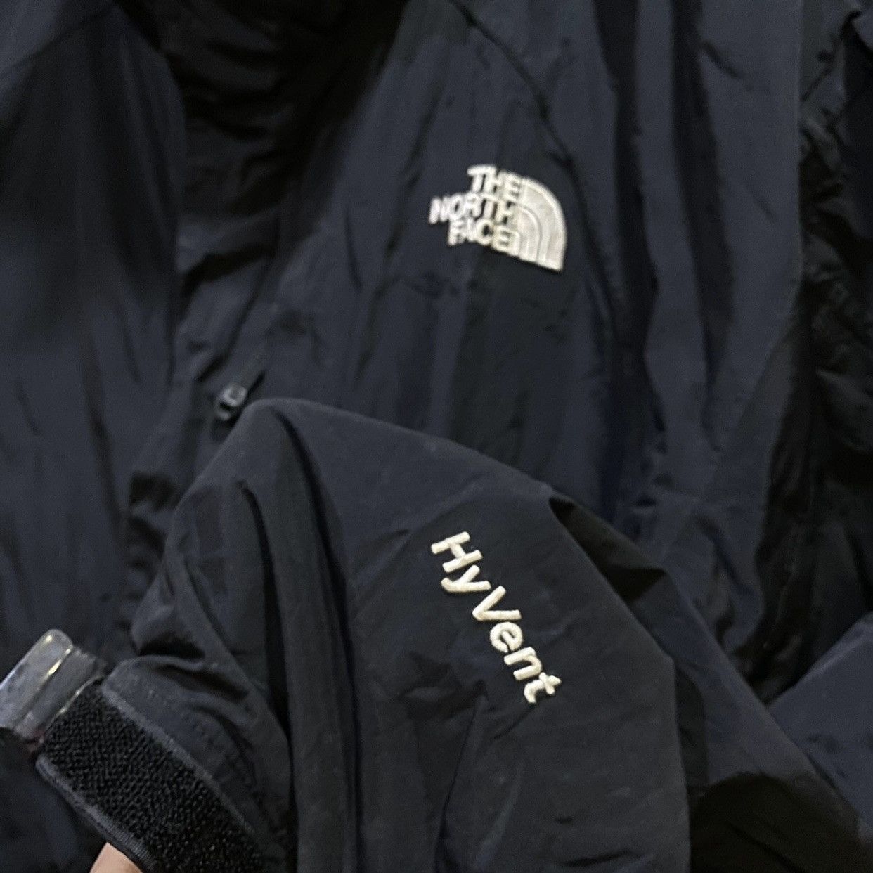 The North Face × Vintage RARE‼️The North Face HyVent Zipper Long Jackets Size US XL / EU 56 / 4 - 5 Thumbnail