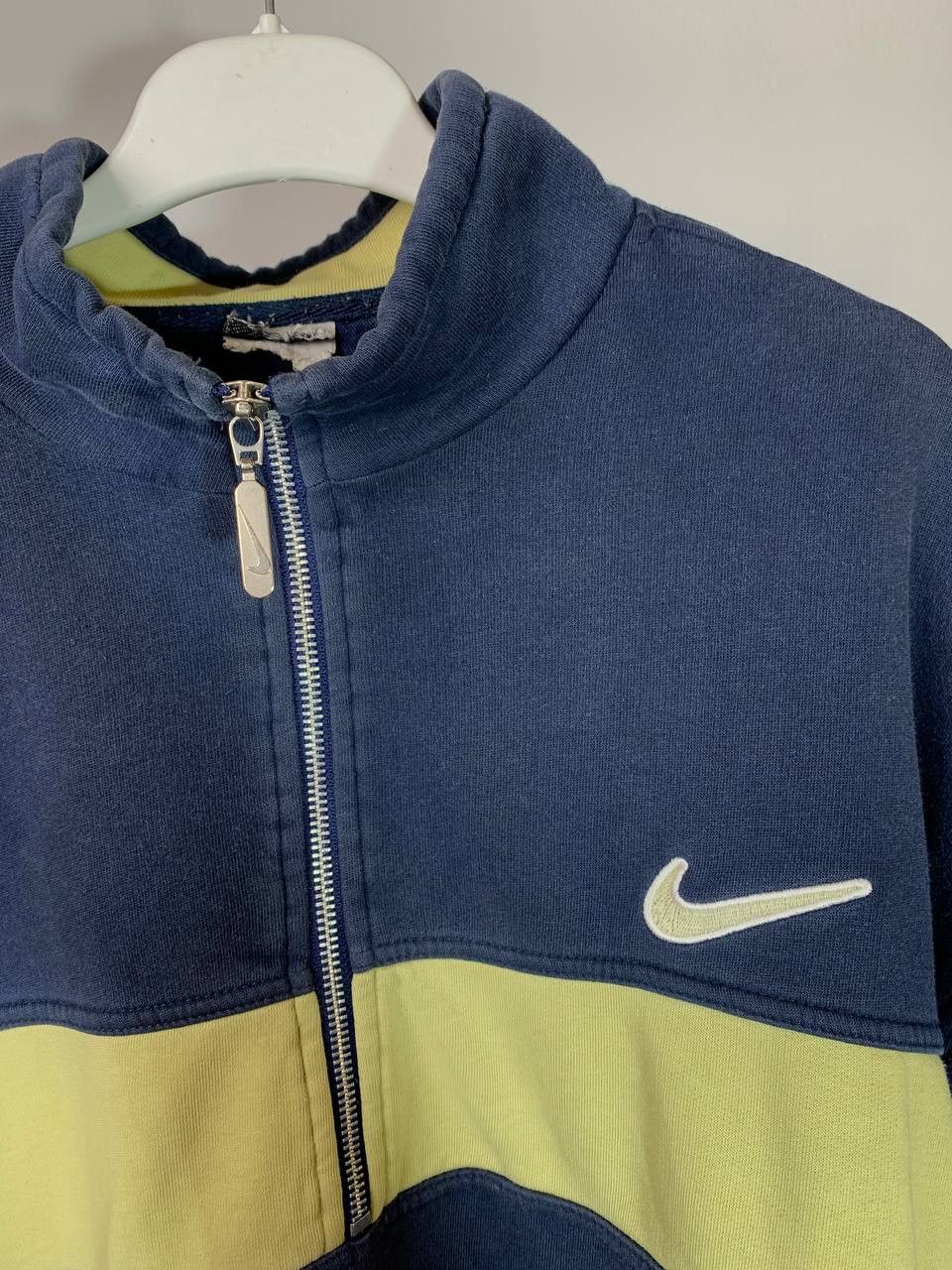 Nike Nike vintage faded half zip crewneck Size US XL / EU 56 / 4 - 2 Thumbnail
