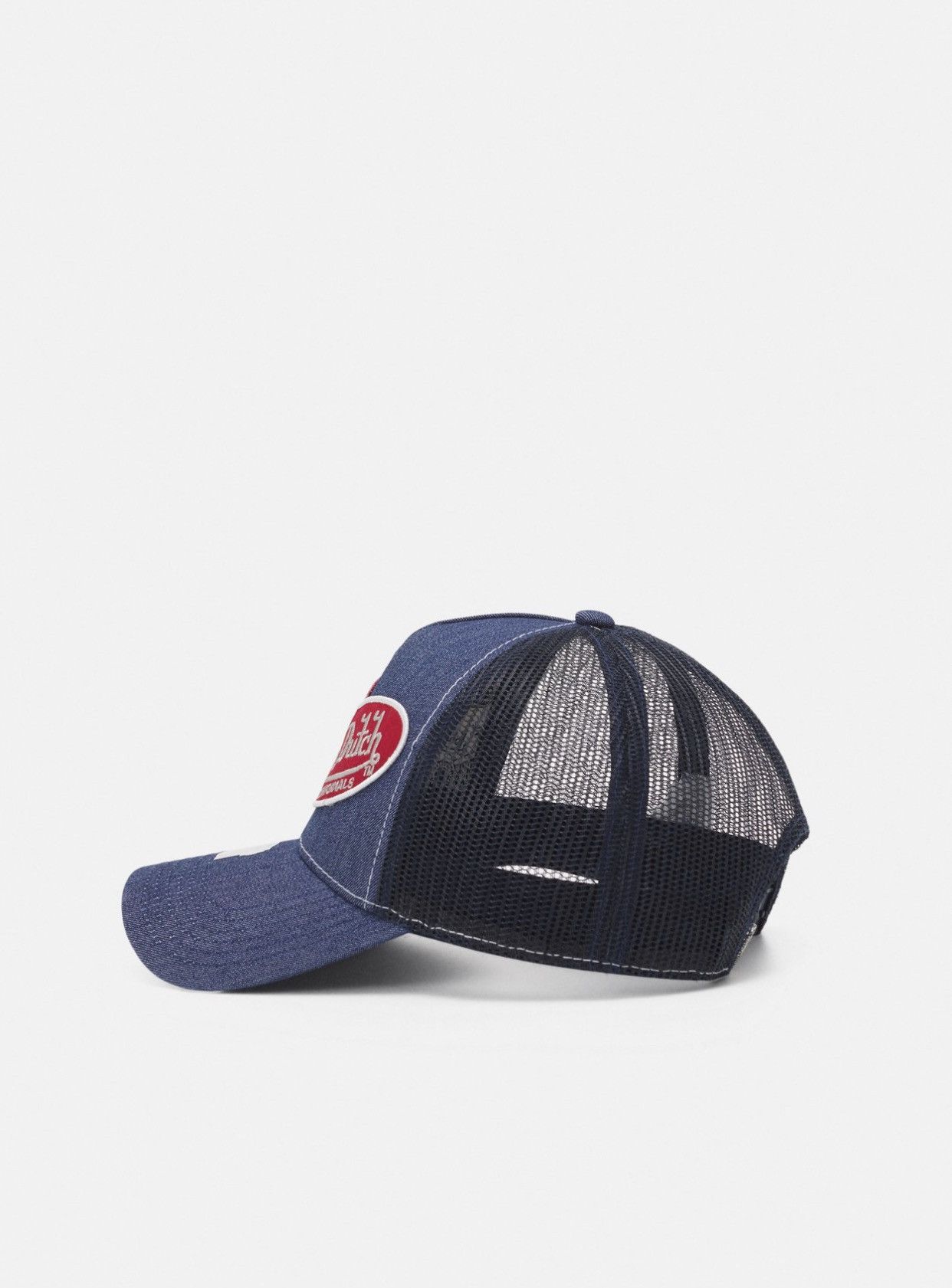 Von Dutch Von Dutch Grail Very Rare Denim Navy Trucker Hat cap Size ONE SIZE - 3 Thumbnail