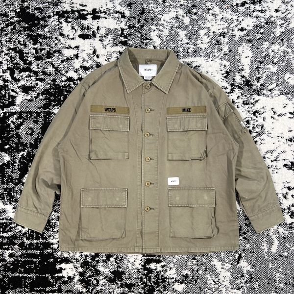 Wtaps WTAPS JUNGLE LS SHIRT.COTTON.CANVAS 19AW EX39 COLLECTION