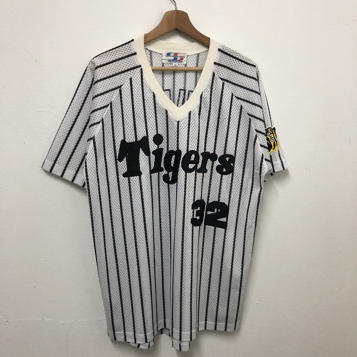 Tigers Jersey Vintage Hanshin Tigers Baseball Jersey Vintage -  UK