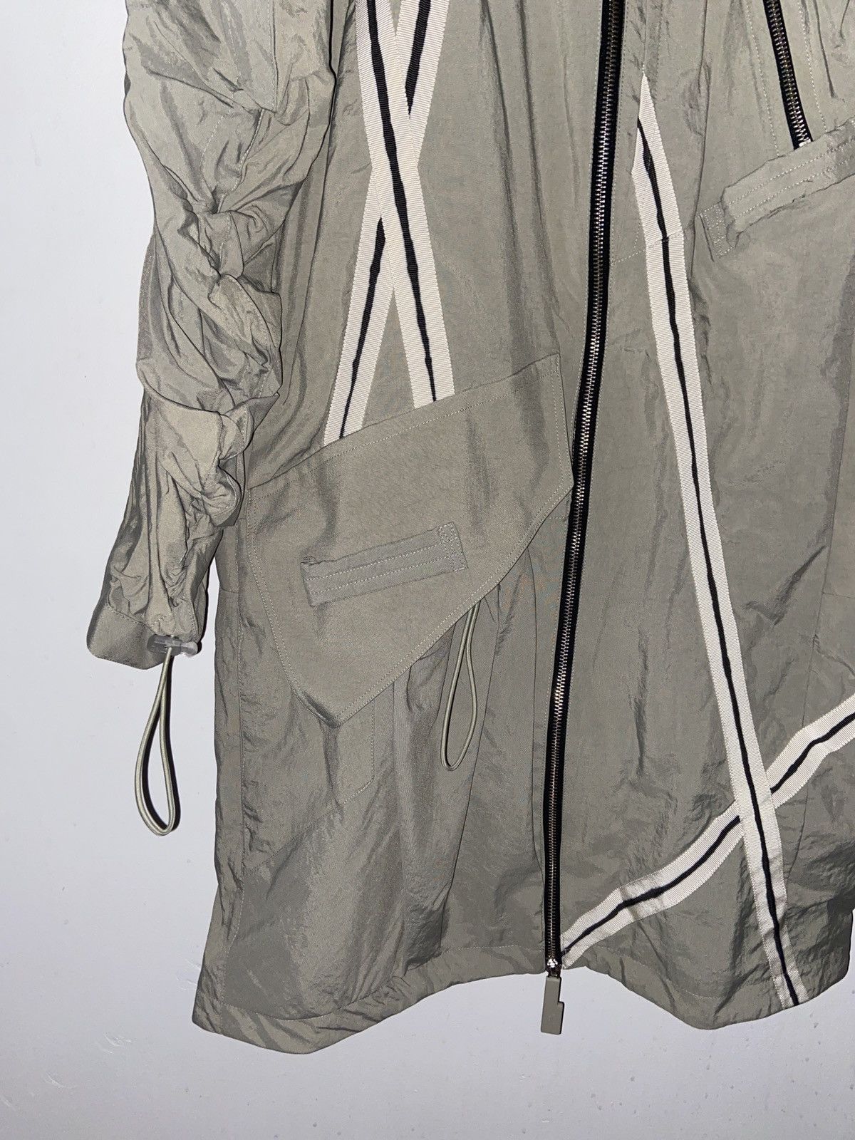 A-Cold-Wall striped Utility windbreaker parka size M UNI