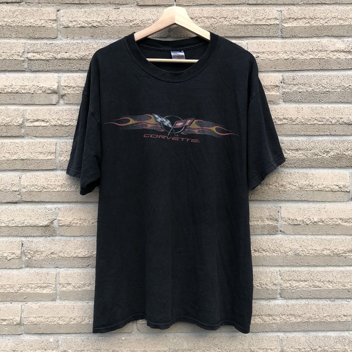 Vintage Vintage Y2K Chevy corvette logo graphic t shirt Size US XL / EU 56 / 4 - 1 Thumbnail