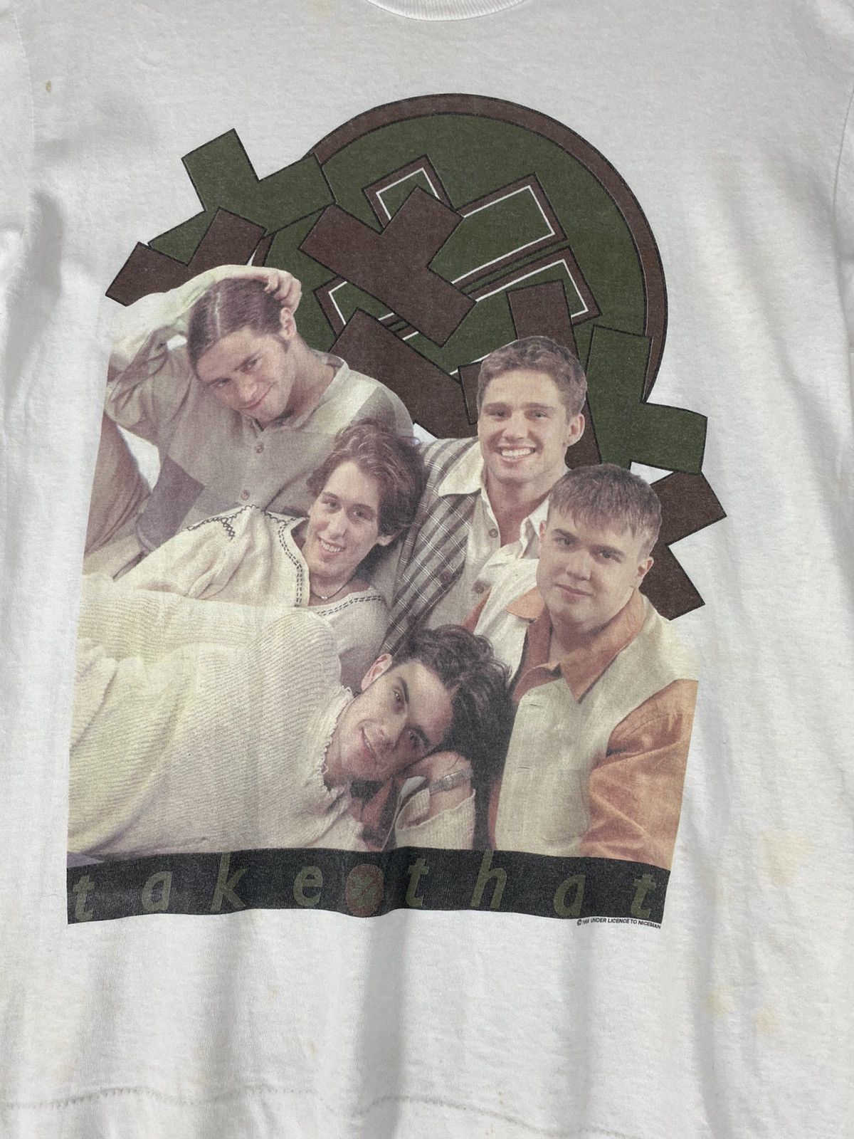 Band Tees Vintage rare 1994 Take that robbie william Size US M / EU 48-50 / 2 - 3 Thumbnail