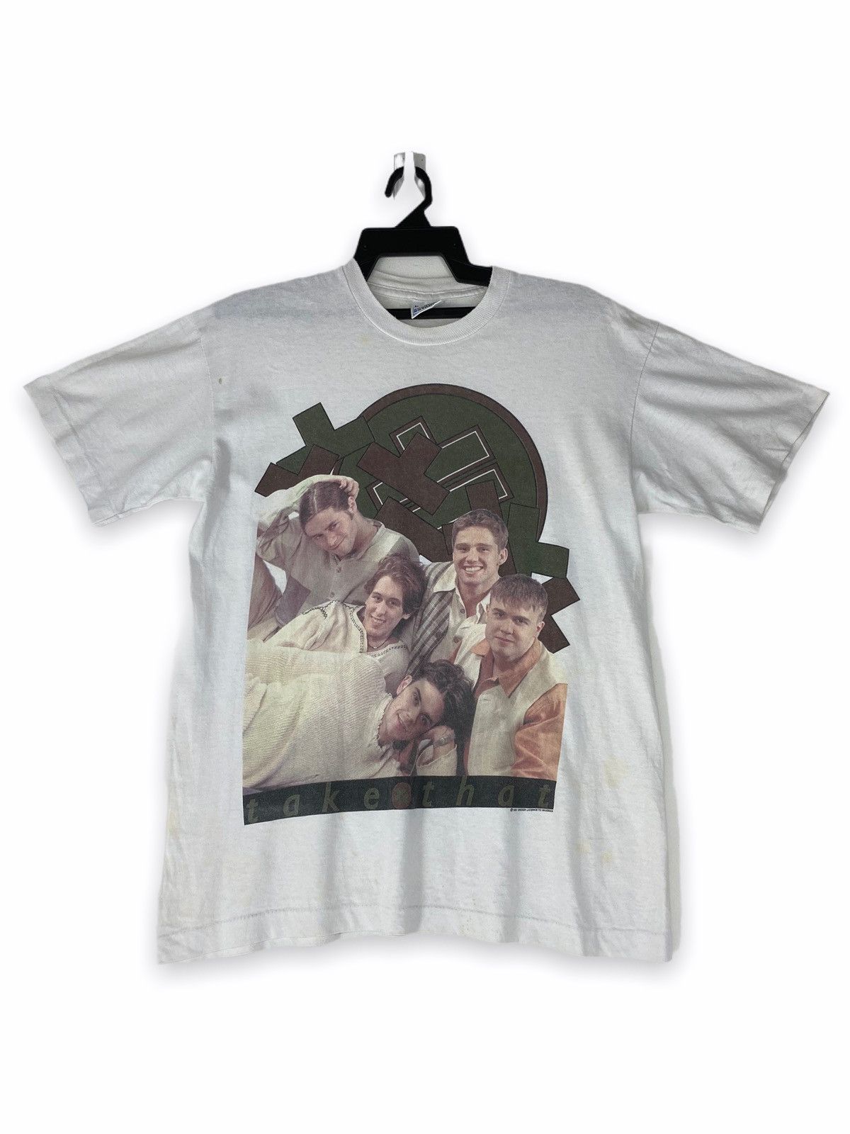 Band Tees Vintage rare 1994 Take that robbie william Size US M / EU 48-50 / 2 - 1 Thumbnail