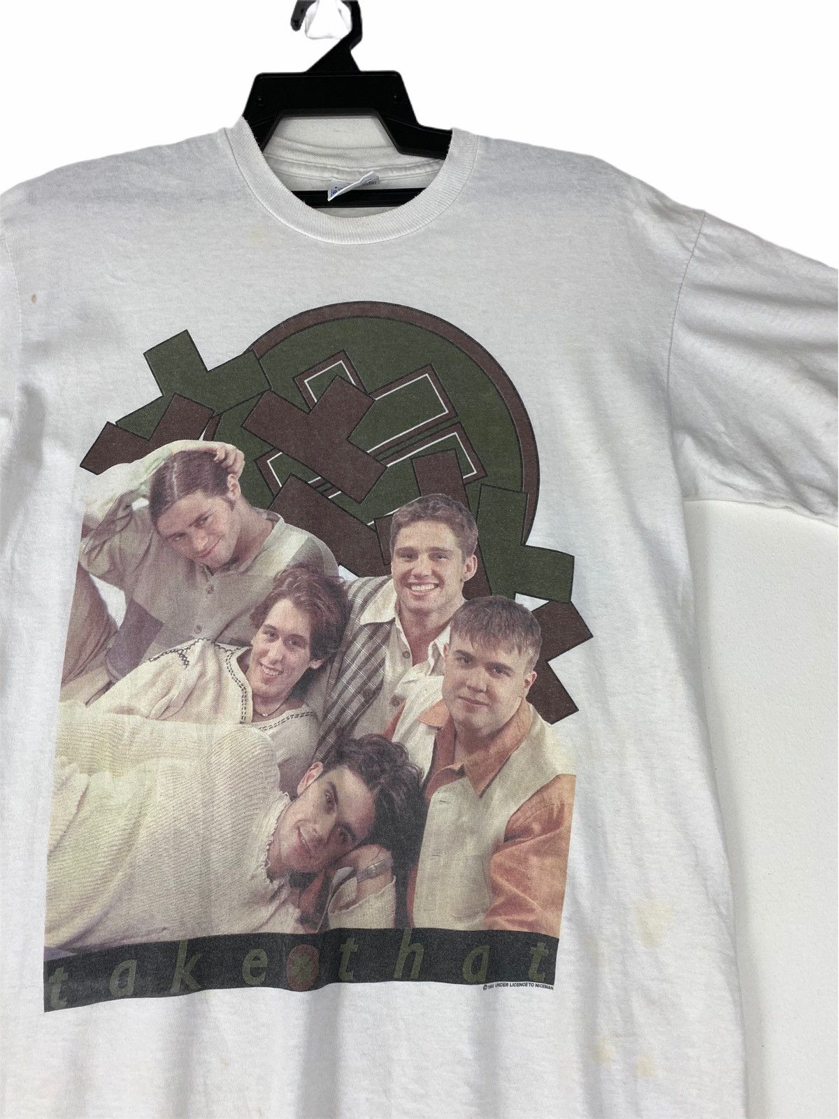 Band Tees Vintage rare 1994 Take that robbie william Size US M / EU 48-50 / 2 - 2 Thumbnail