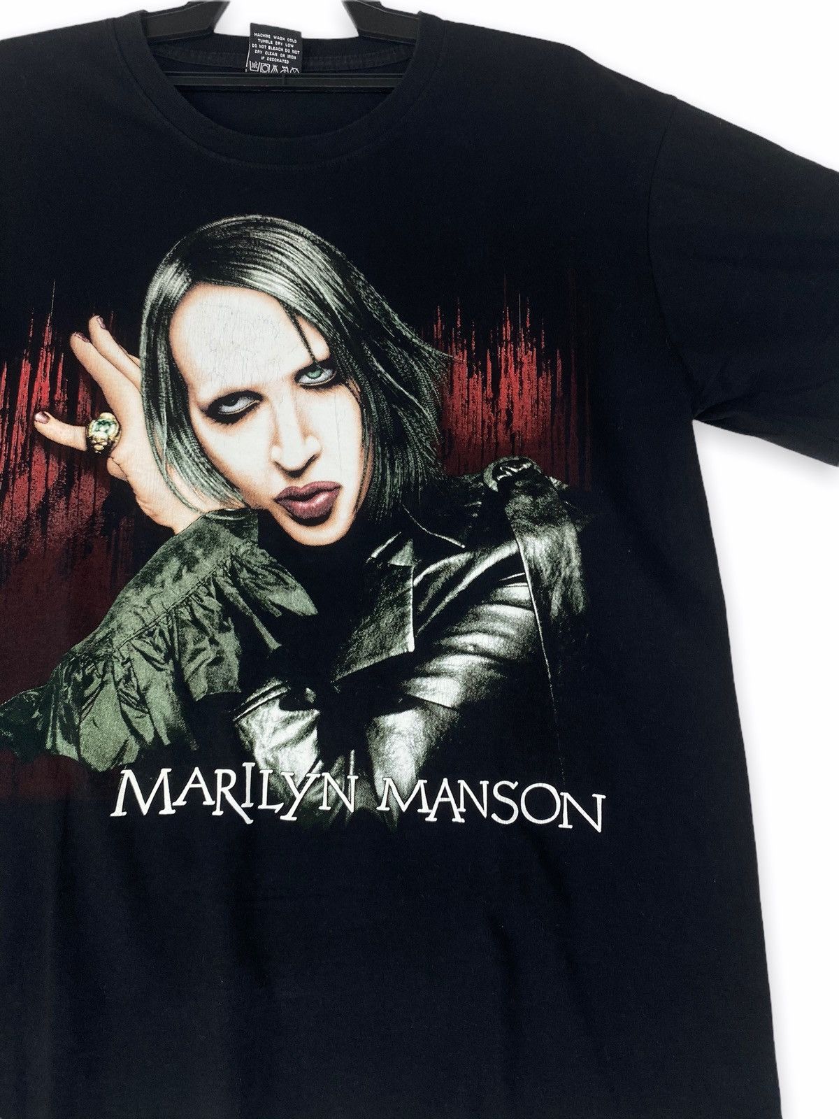 Band Tees Vintage rare Marilyn Manson Size US L / EU 52-54 / 3 - 2 Thumbnail