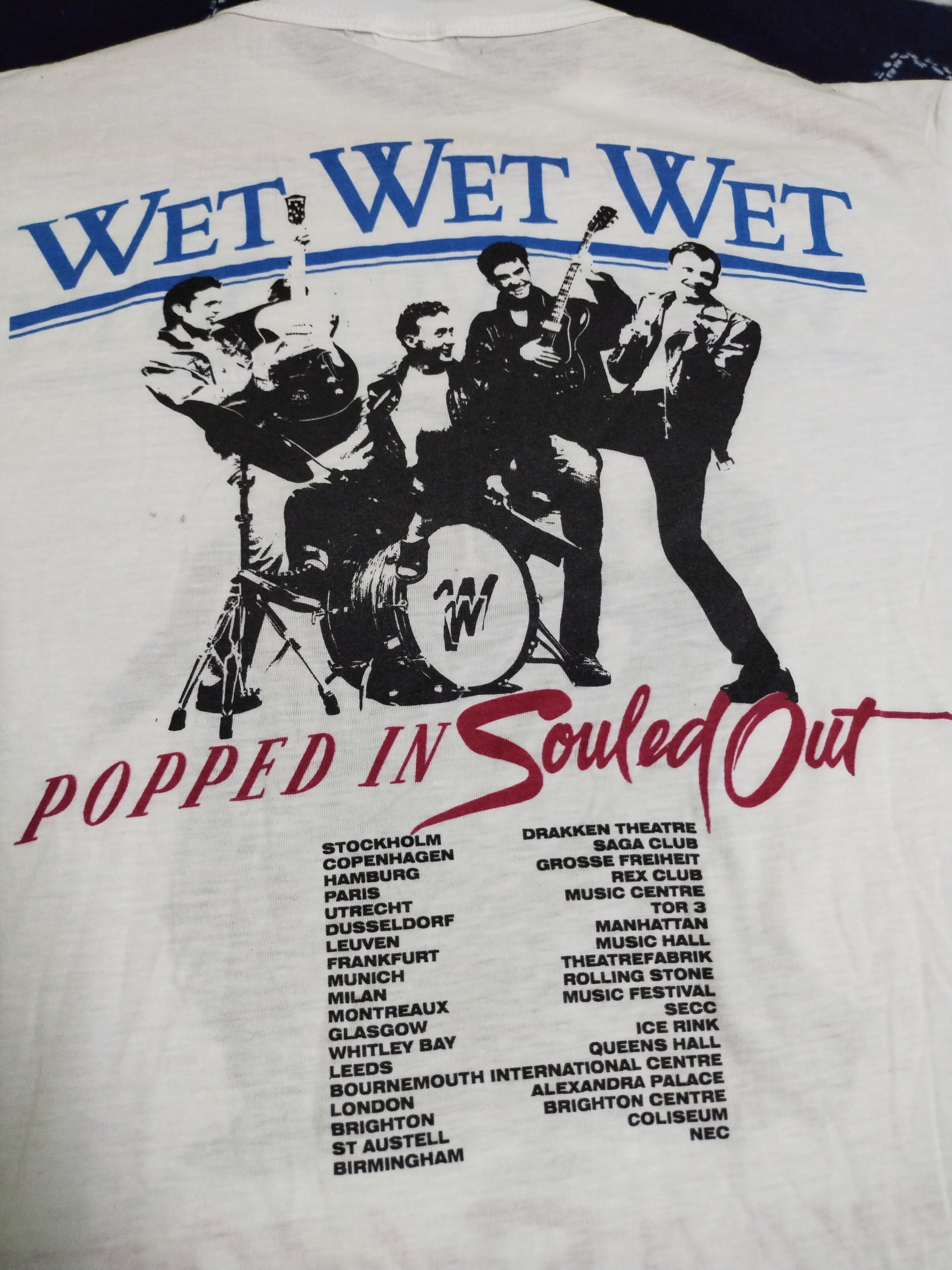 Band Tees Vintage Band Wet Wet Wet Popped In Souled Out Tee Size US L / EU 52-54 / 3 - 8 Thumbnail