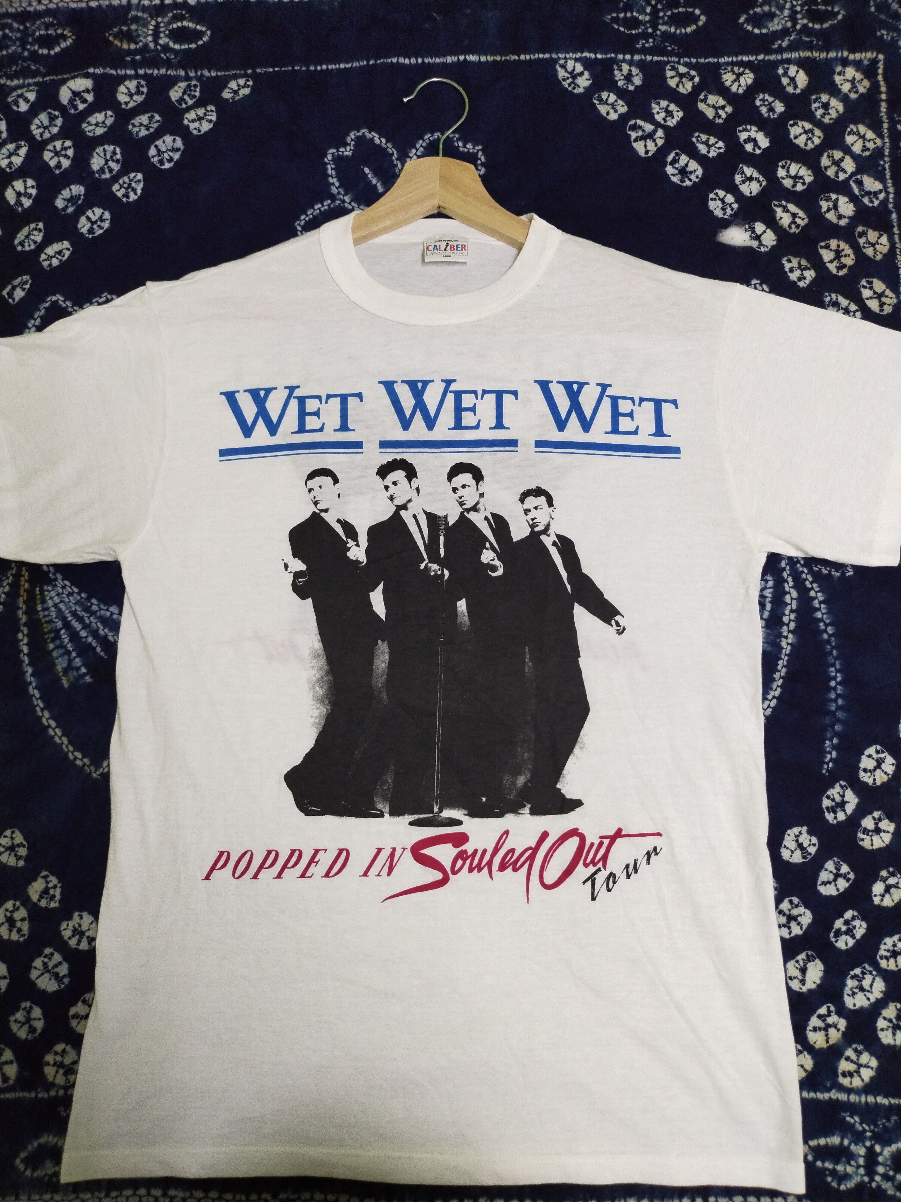 Band Tees Vintage Band Wet Wet Wet Popped In Souled Out Tee Size US L / EU 52-54 / 3 - 1 Thumbnail