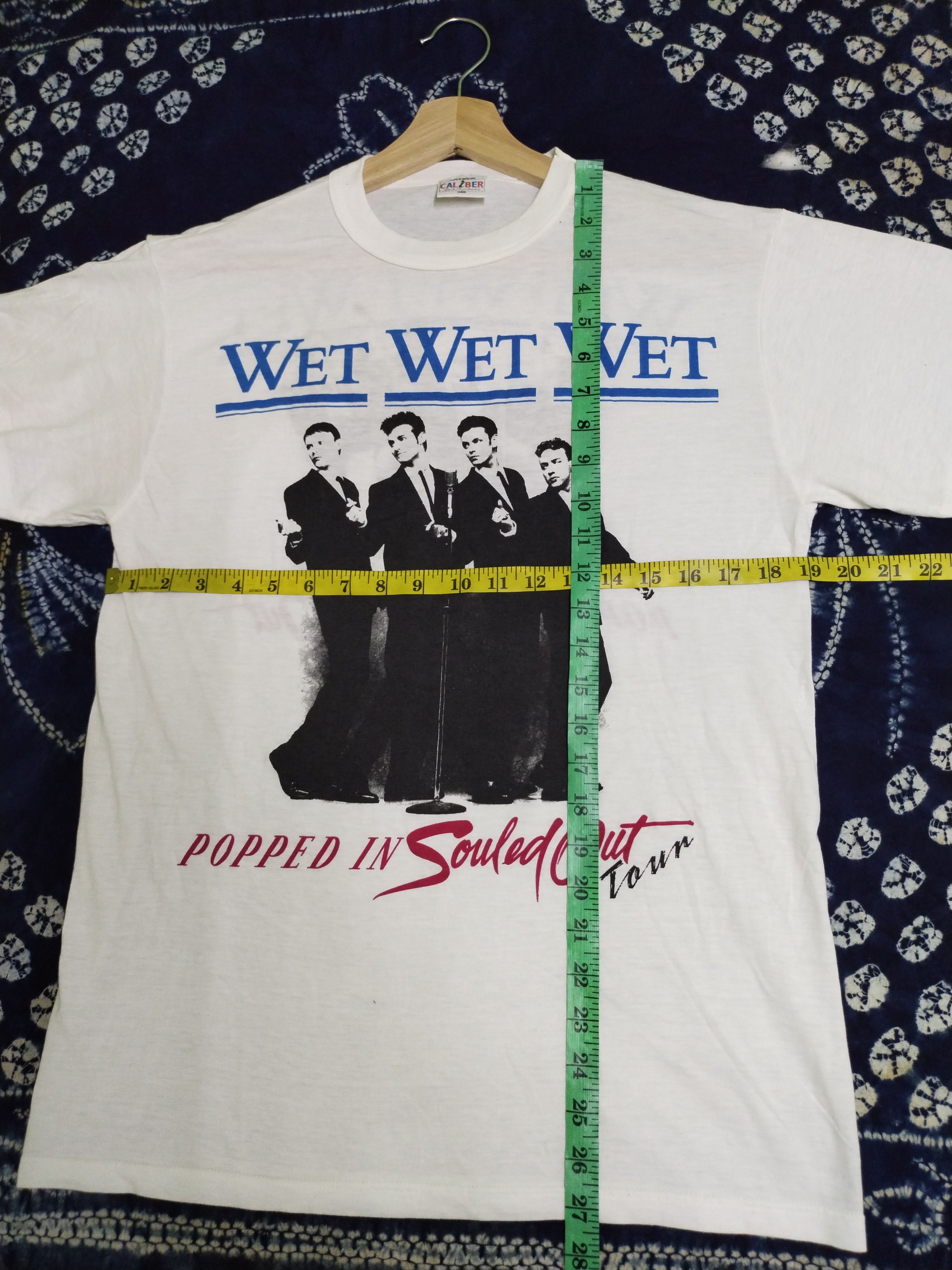 Band Tees Vintage Band Wet Wet Wet Popped In Souled Out Tee Size US L / EU 52-54 / 3 - 13 Thumbnail