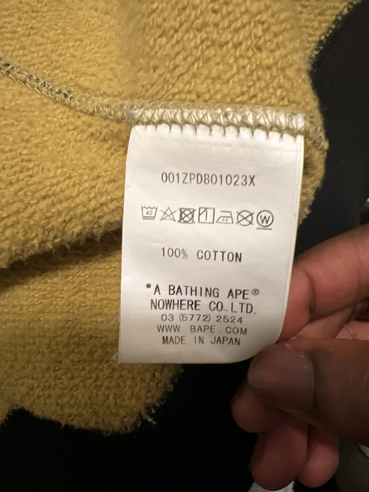 BAPE1st Camo Half Shark Full Zip Hoodie Green/Yellow
