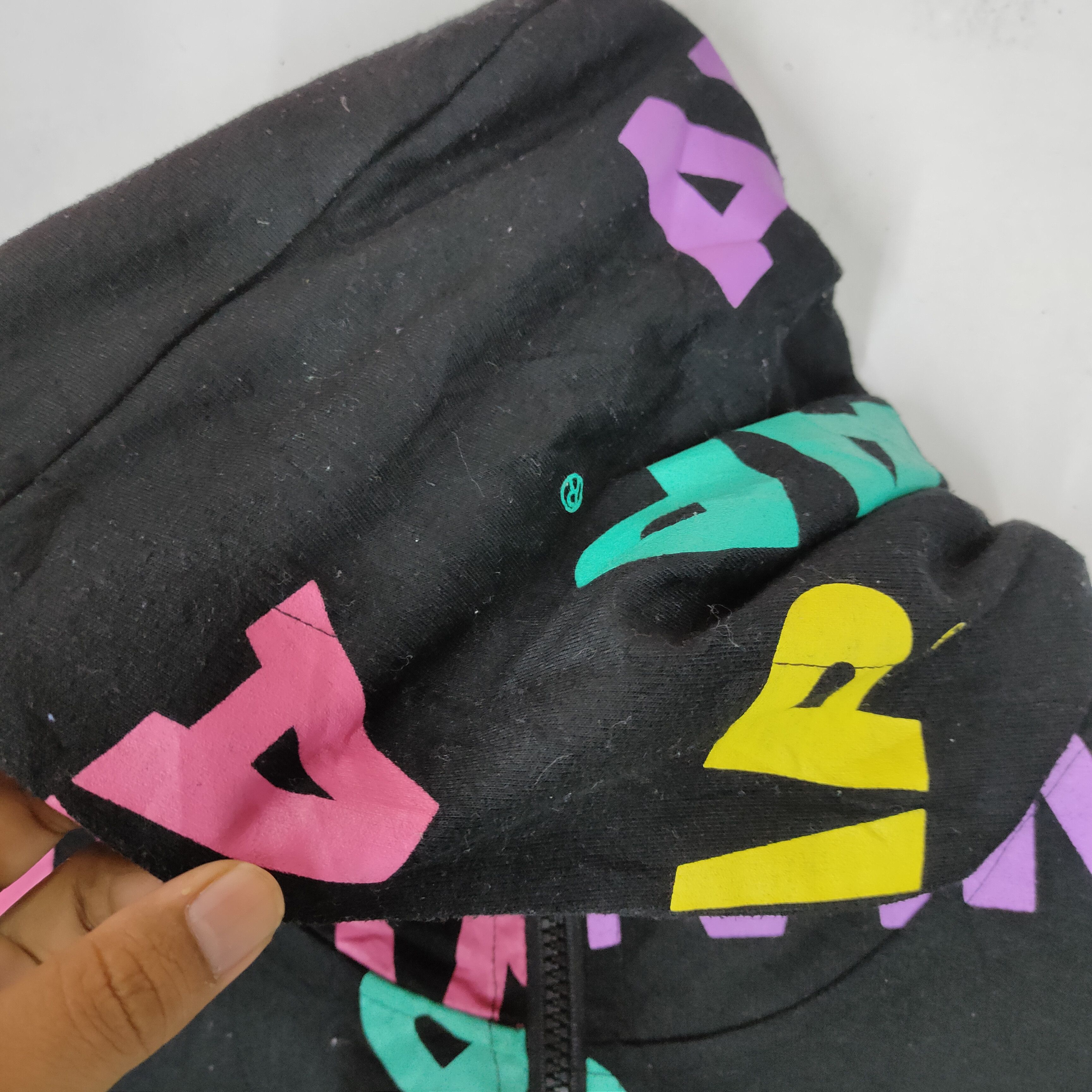 Japanese Brand ANAP FULL PRINT Colorful Raptees Full Zipper Hoodie Size US M / EU 48-50 / 2 - 4 Thumbnail