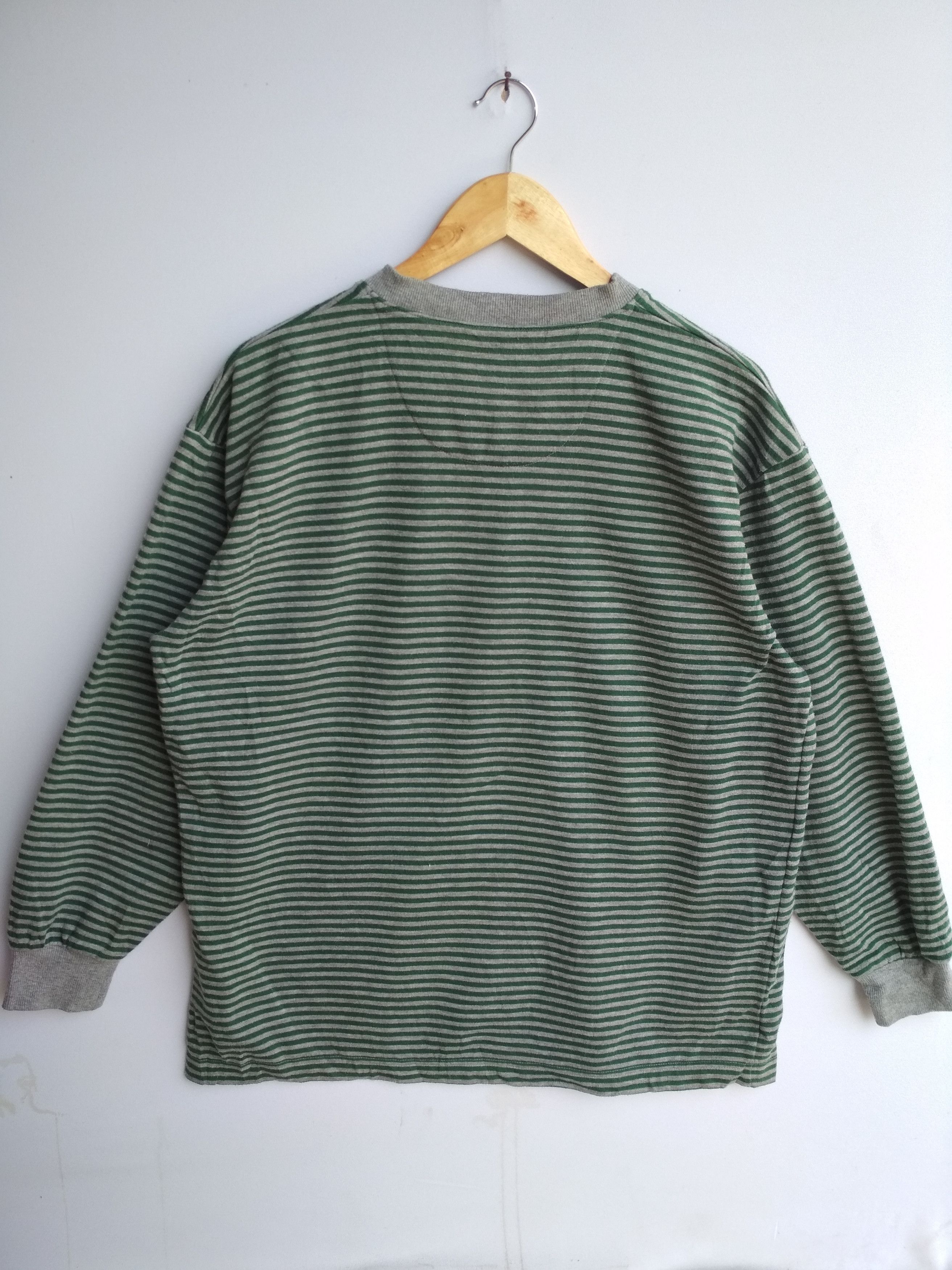 Spalding SPALDING STRIPE NECK BUTTON SWEATSHIRT Size US M / EU 48-50 / 2 - 3 Thumbnail