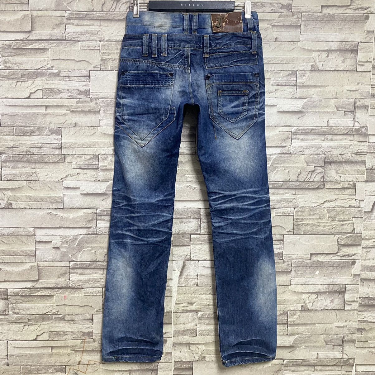 Japanese Brand Justing Jeans Denim Double Waist Nice Design Size US 29 - 8 Thumbnail