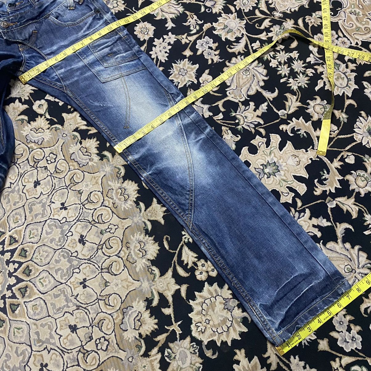 Japanese Brand Justing Jeans Denim Double Waist Nice Design Size US 29 - 19 Thumbnail
