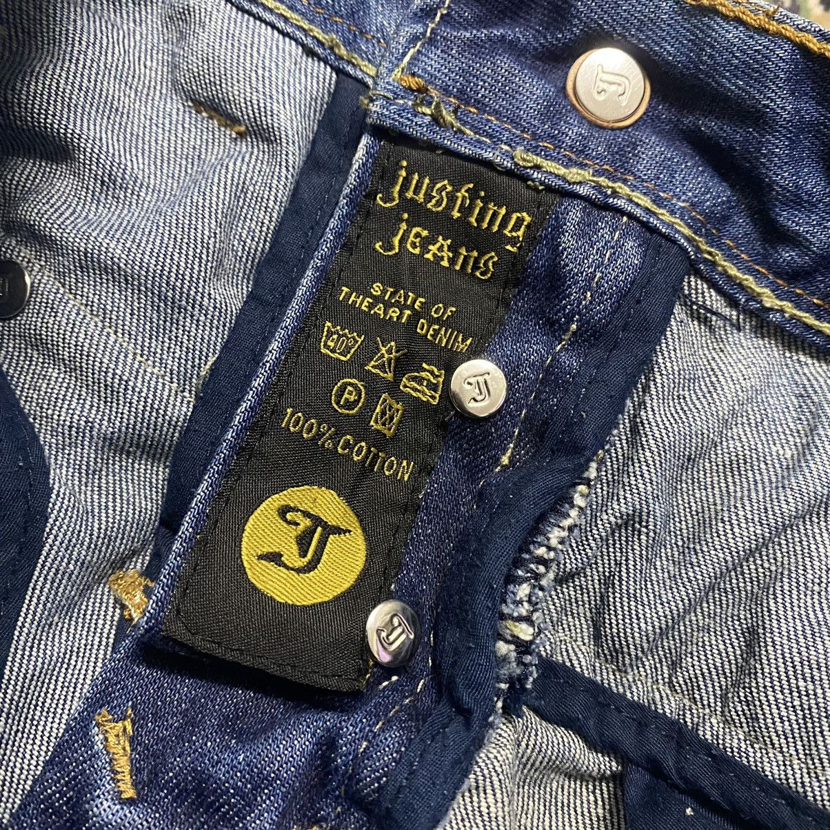 Japanese Brand Justing Jeans Denim Double Waist Nice Design Size US 29 - 15 Thumbnail