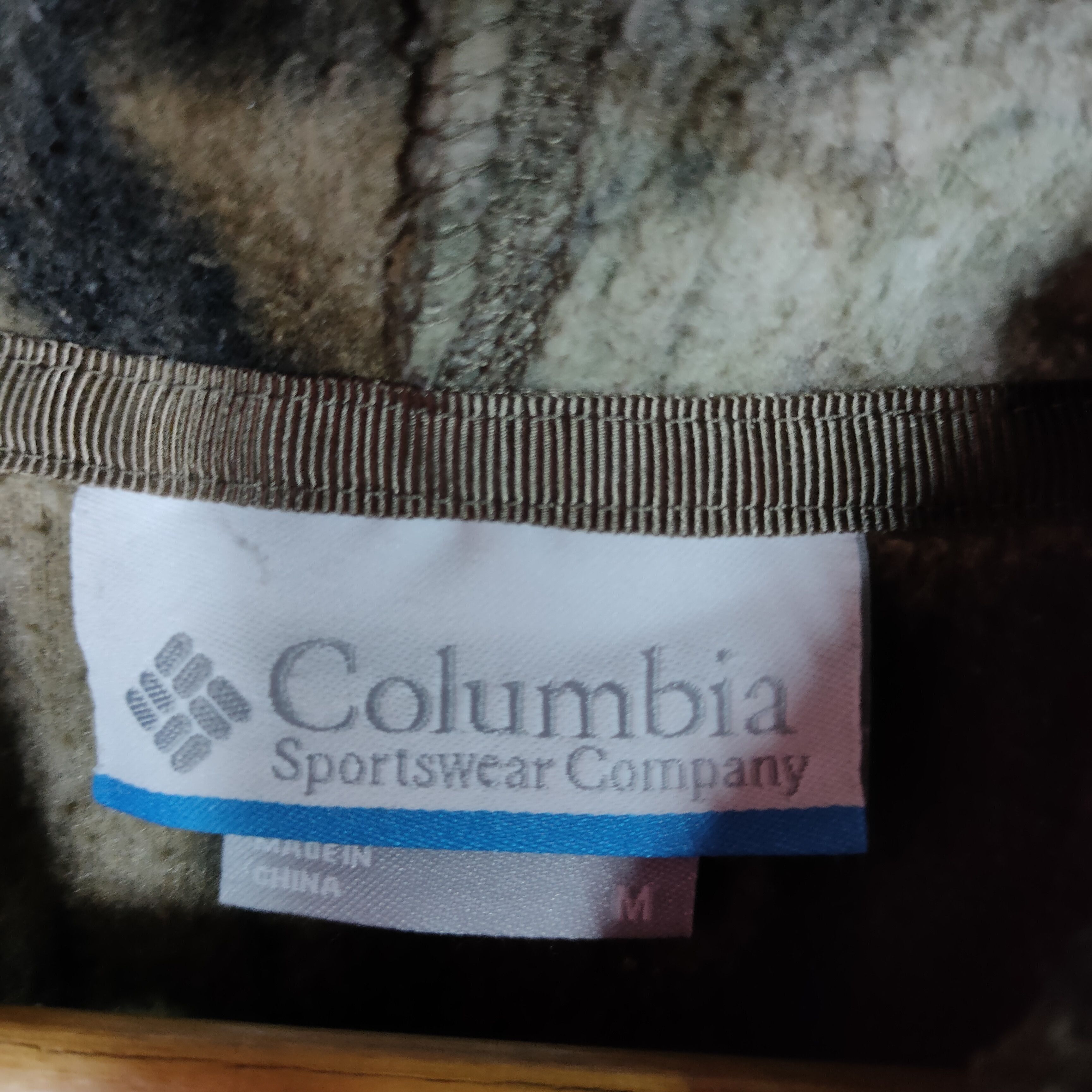 Columbia COLUMBIA REALTREE FLEECE Fullprint Zipper Hoodie Sweater Size US M / EU 48-50 / 2 - 8 Thumbnail