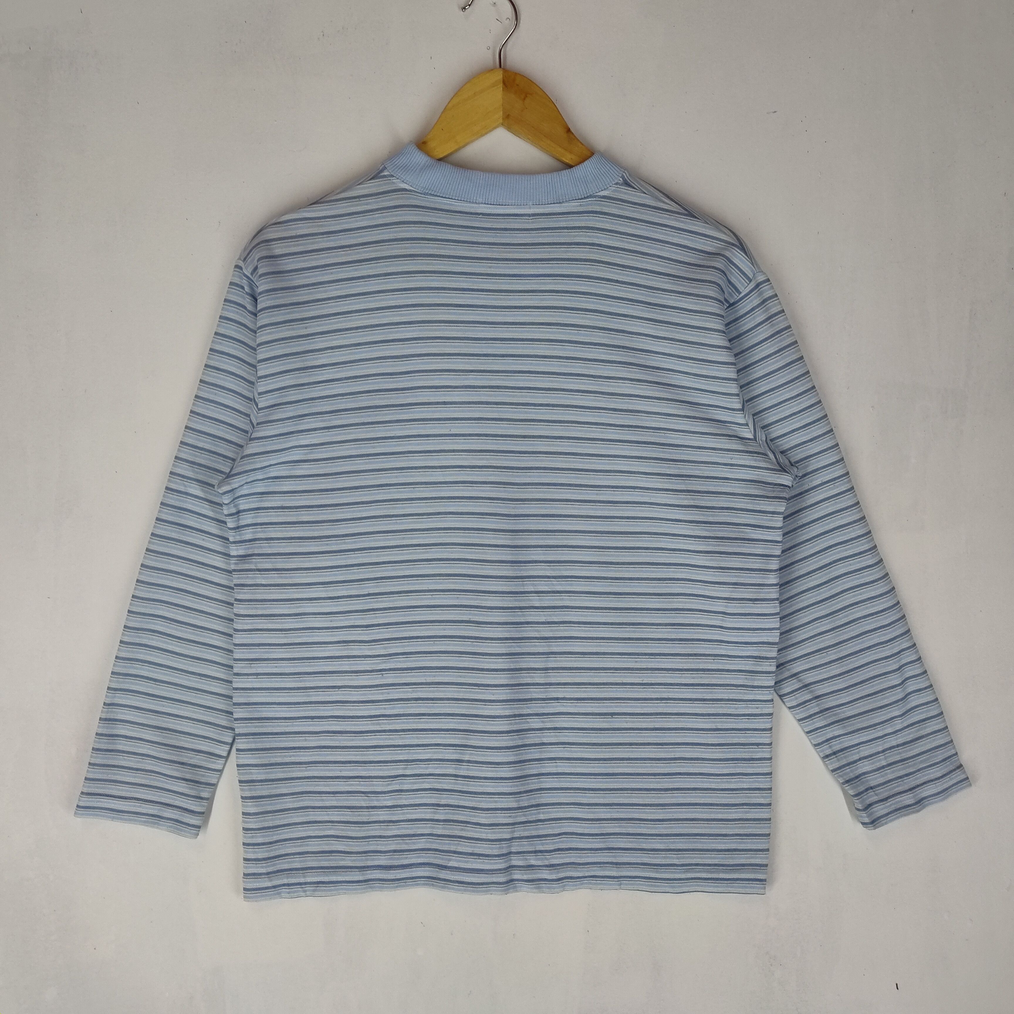 Michiko Koshino London MICHIKO LONDON KOSHINO Embroidery Logo Stripe Pattern Shirt Size US S / EU 44-46 / 1 - 5 Thumbnail