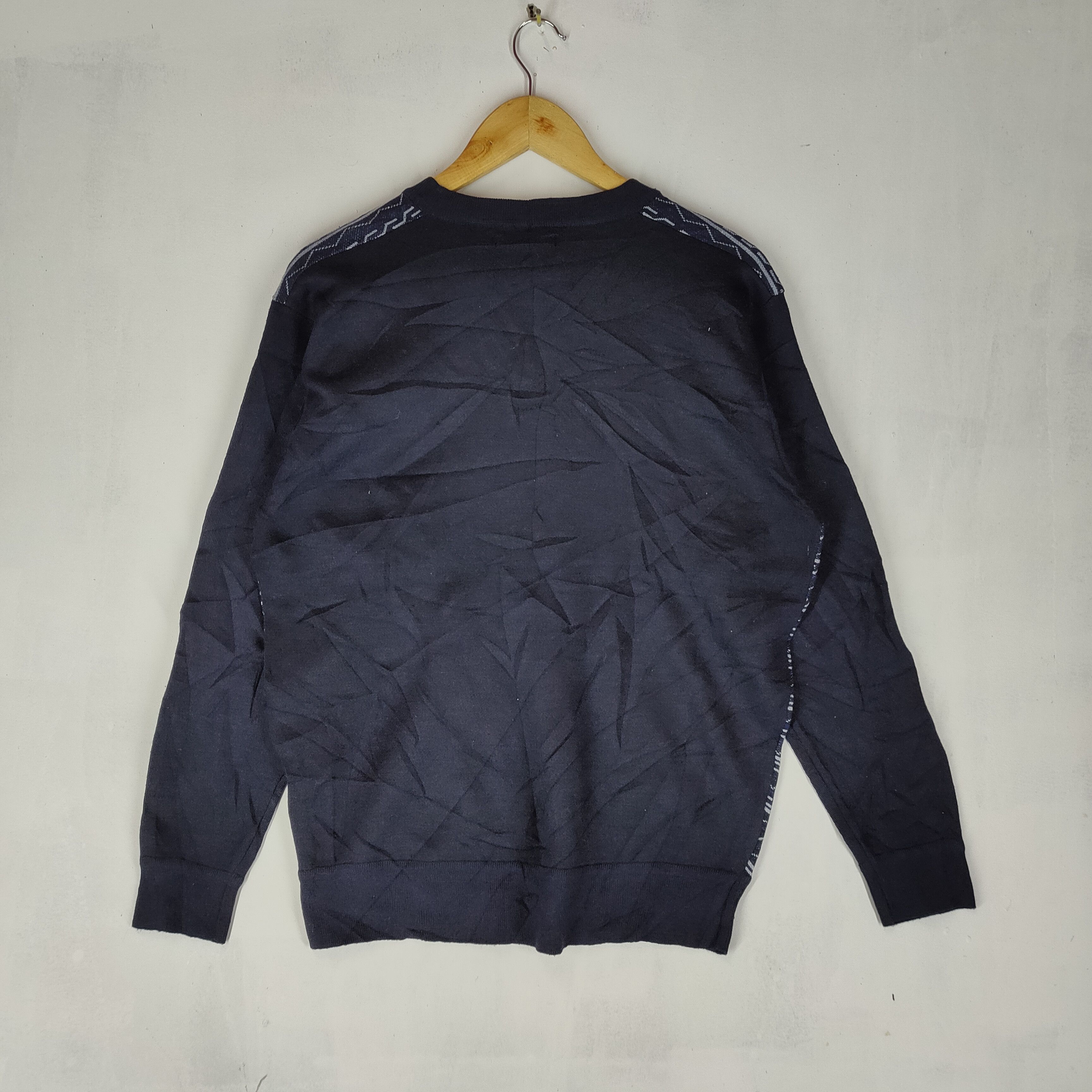 Other SABLINA VALETINO V Neck Rare Pattern 90s Sweatshirt Size US M / EU 48-50 / 2 - 5 Thumbnail