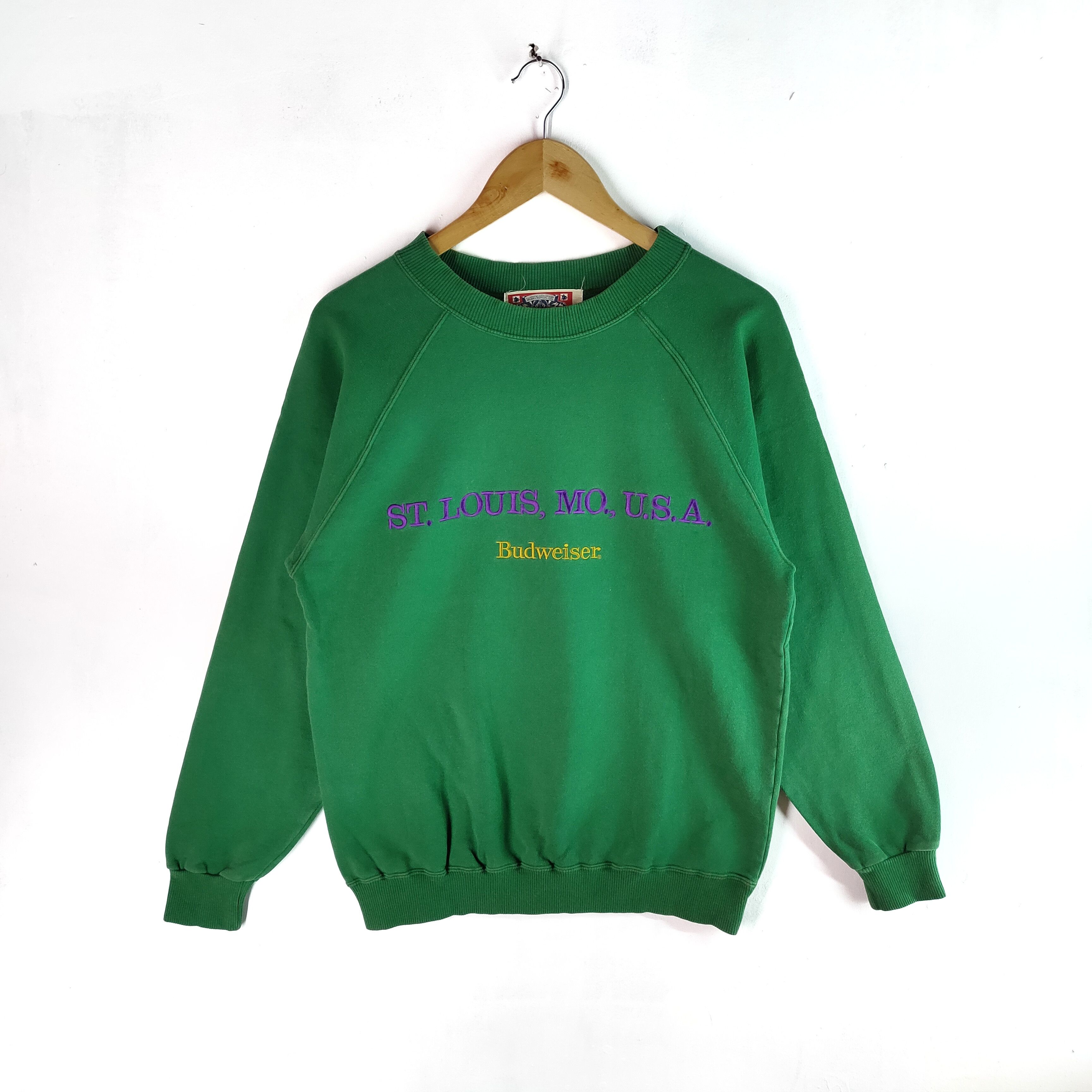 Budweiser BUDWEISER Embroidery Spell Out Medium Size Sweatshirt Size US M / EU 48-50 / 2 - 1 Thumbnail