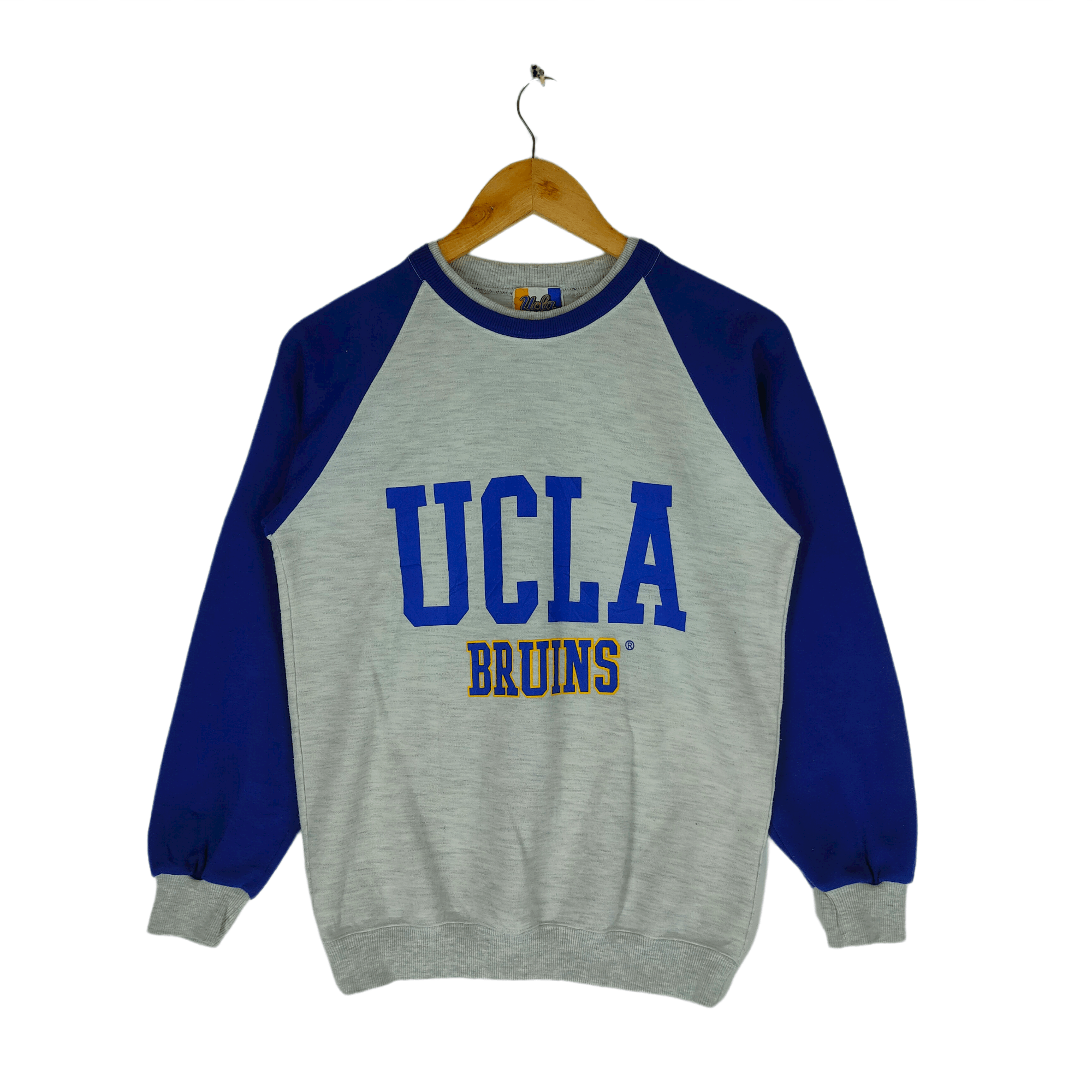 image of American College x Vintage Ucla University California Los Angeles Sweatshirt in Bleu (Size Small)