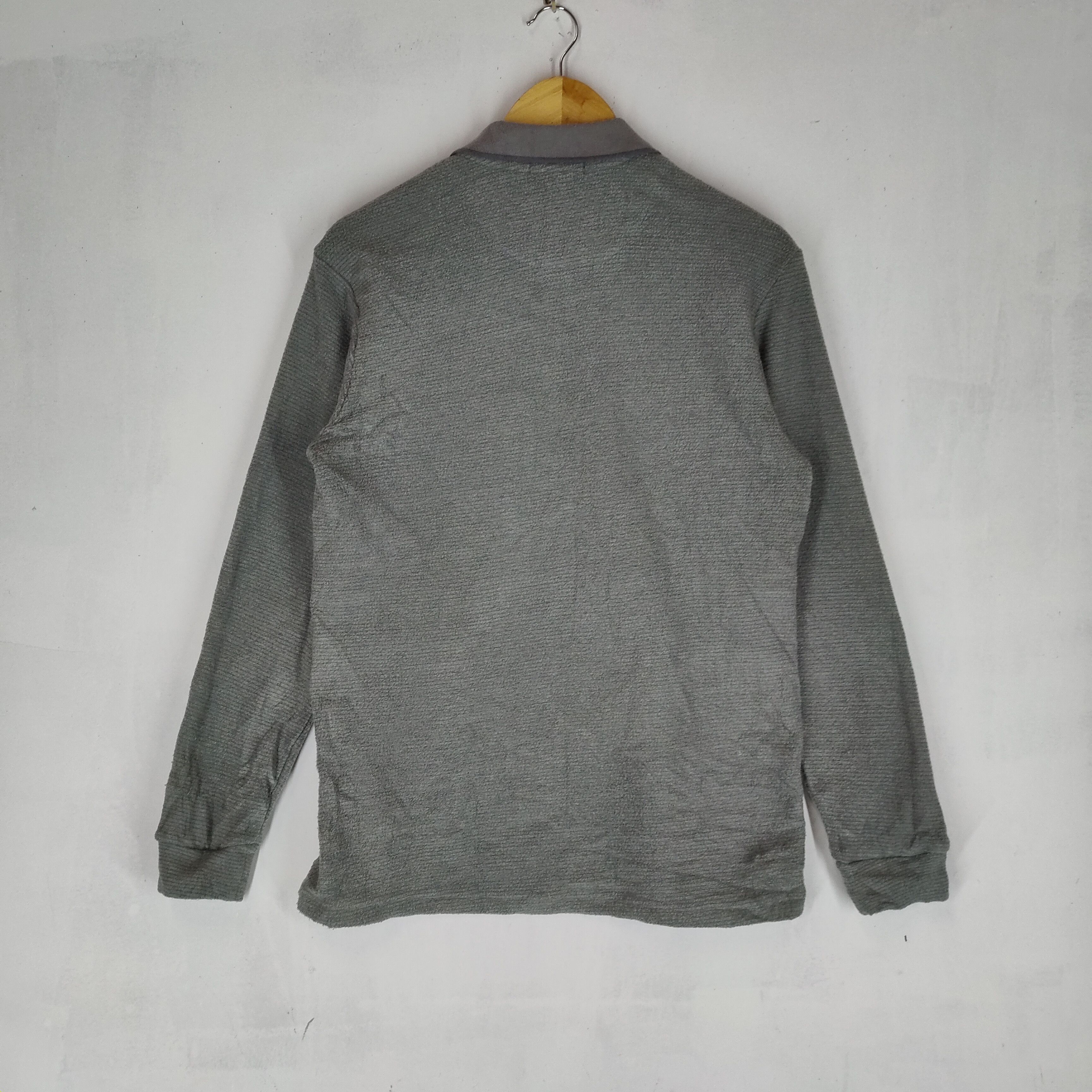 Other LOUIS VALENTINO HOMME Fleece Msize Long Sleeve Polo Size US M / EU 48-50 / 2 - 6 Thumbnail