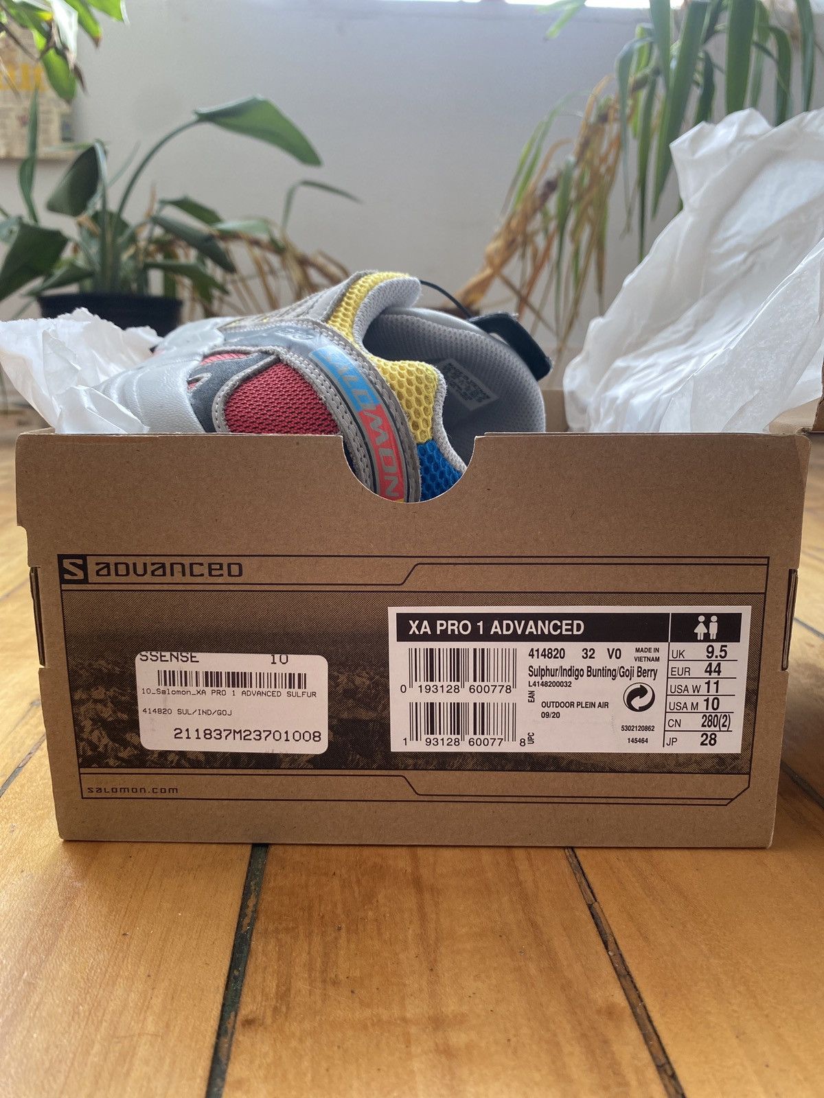 Salomon XA PRO 1 ADVANCED Size US 10 / EU 43 - 4 Thumbnail
