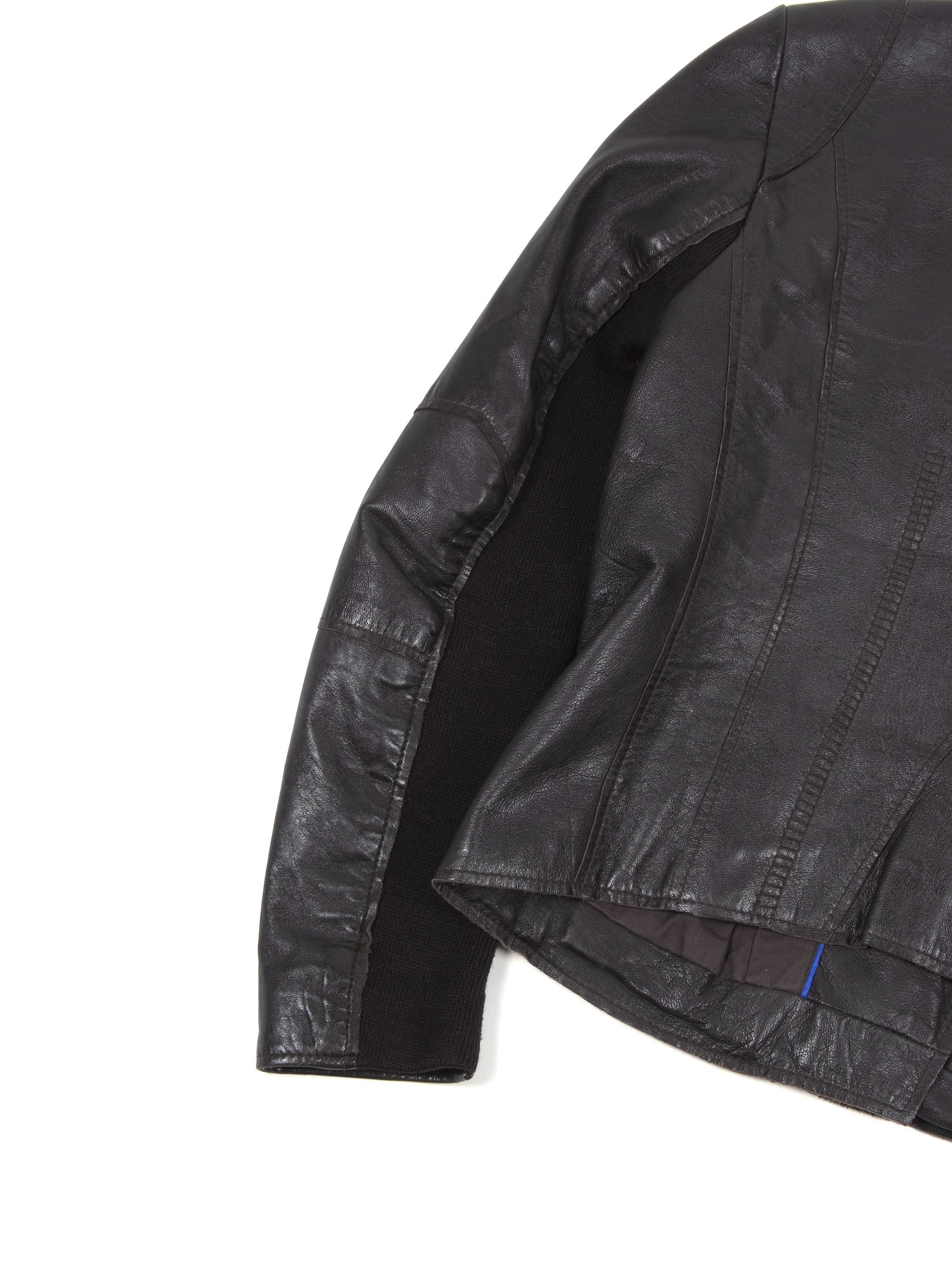 Wilsons Leather Brown Biker Jacket (M)