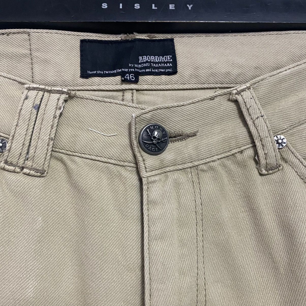 Japanese Brand ABORDAGE Hiromu Takahara Denim Jeans Size US 30 / EU 46 - 18 Thumbnail