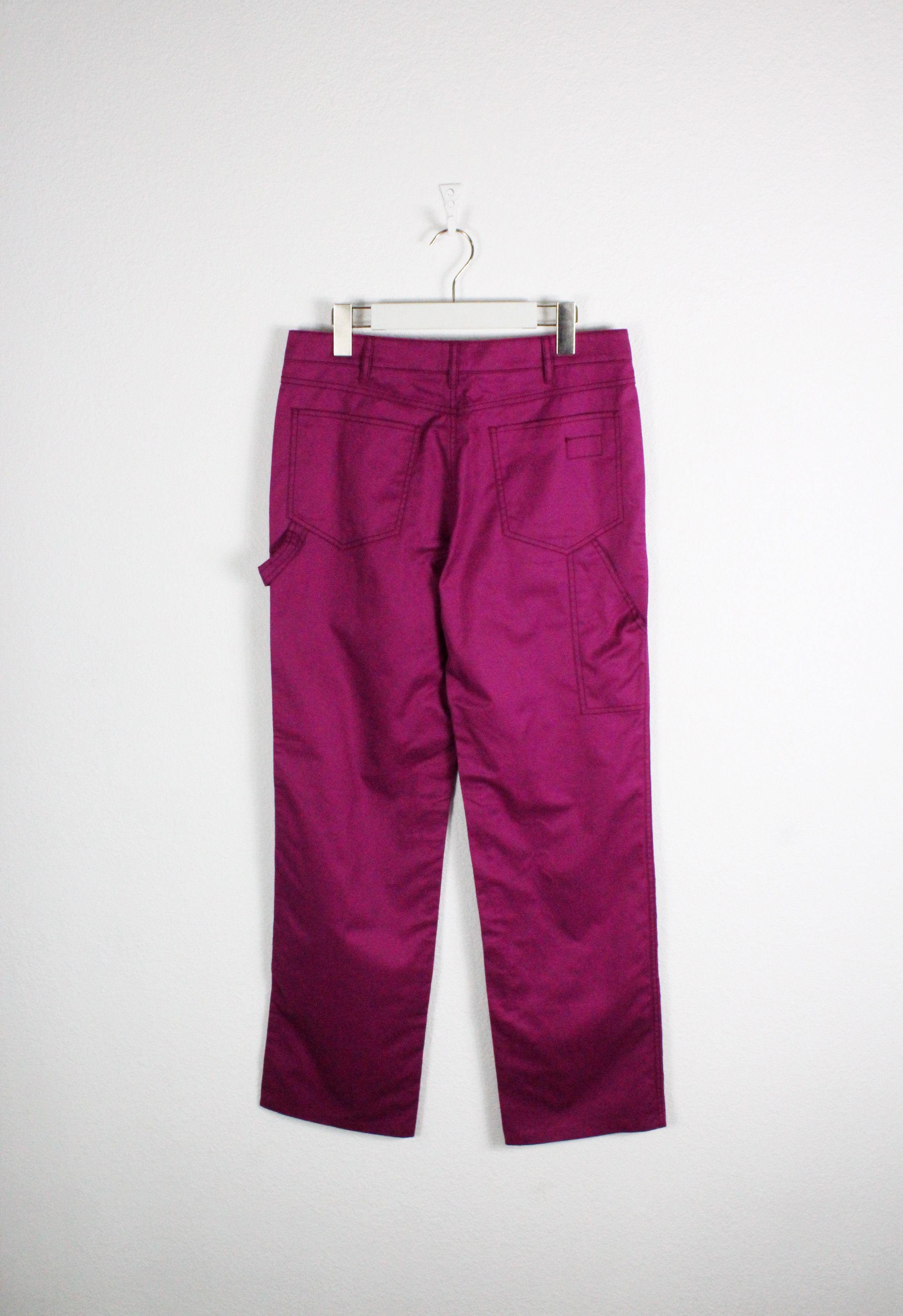 Balenciaga Balenciaga Y2K Purple Carpenter Cargo Pants Trousers Size 26" / US 2 / IT 38 - 3 Thumbnail