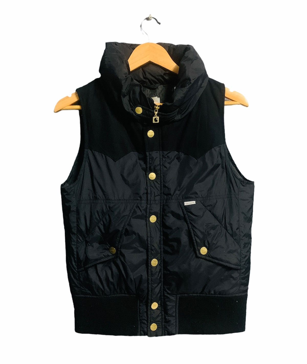 Last drop ! Carhartt puffer down outdoor black vest