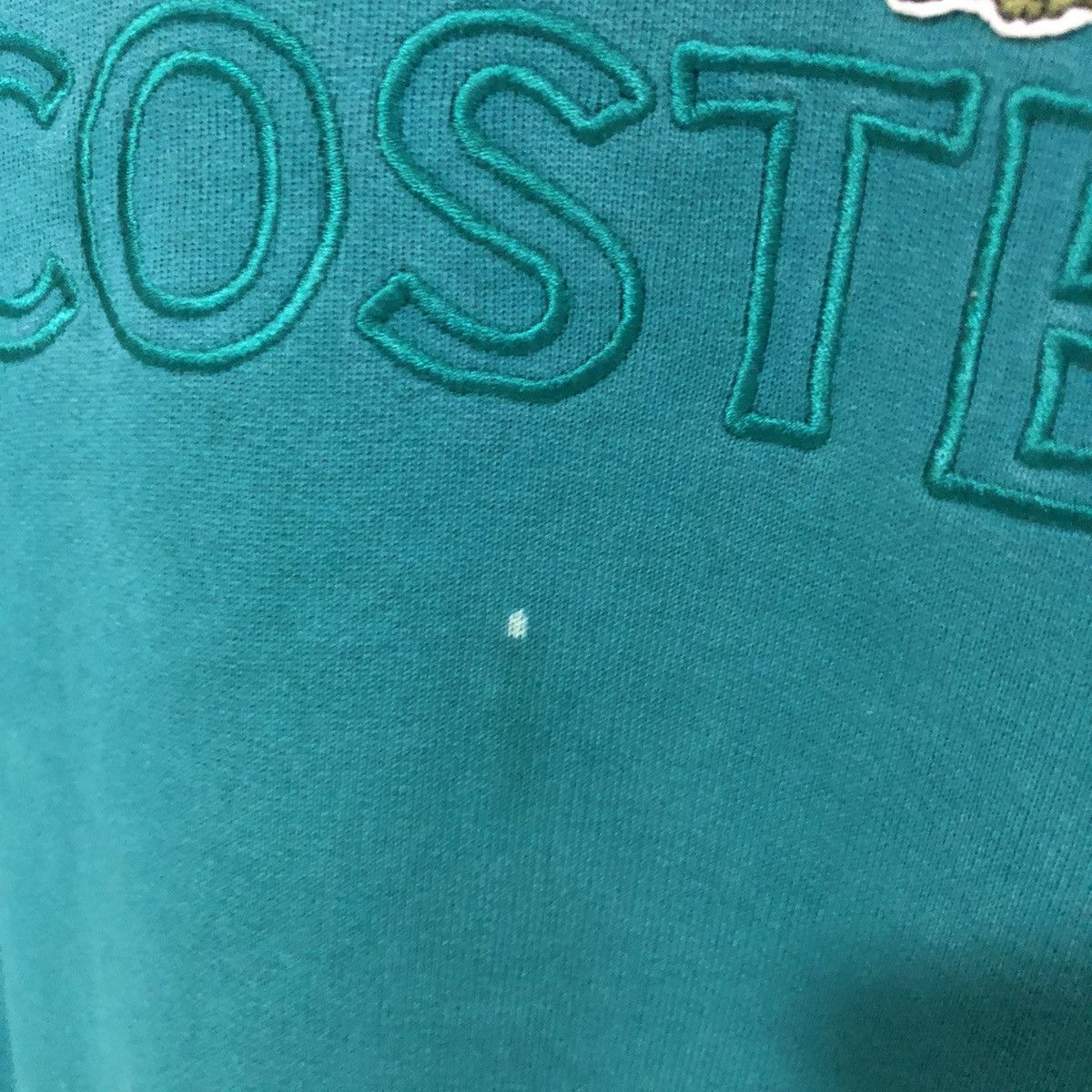 Lacoste Vintage 90s lacoste cropped crewneck Size US S / EU 44-46 / 1 - 5 Thumbnail