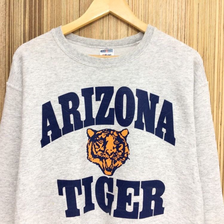 Jerzees Vintage Arizona Tigers Crewneck Sweatshirt Size US M / EU 48-50 / 2 - 3 Thumbnail